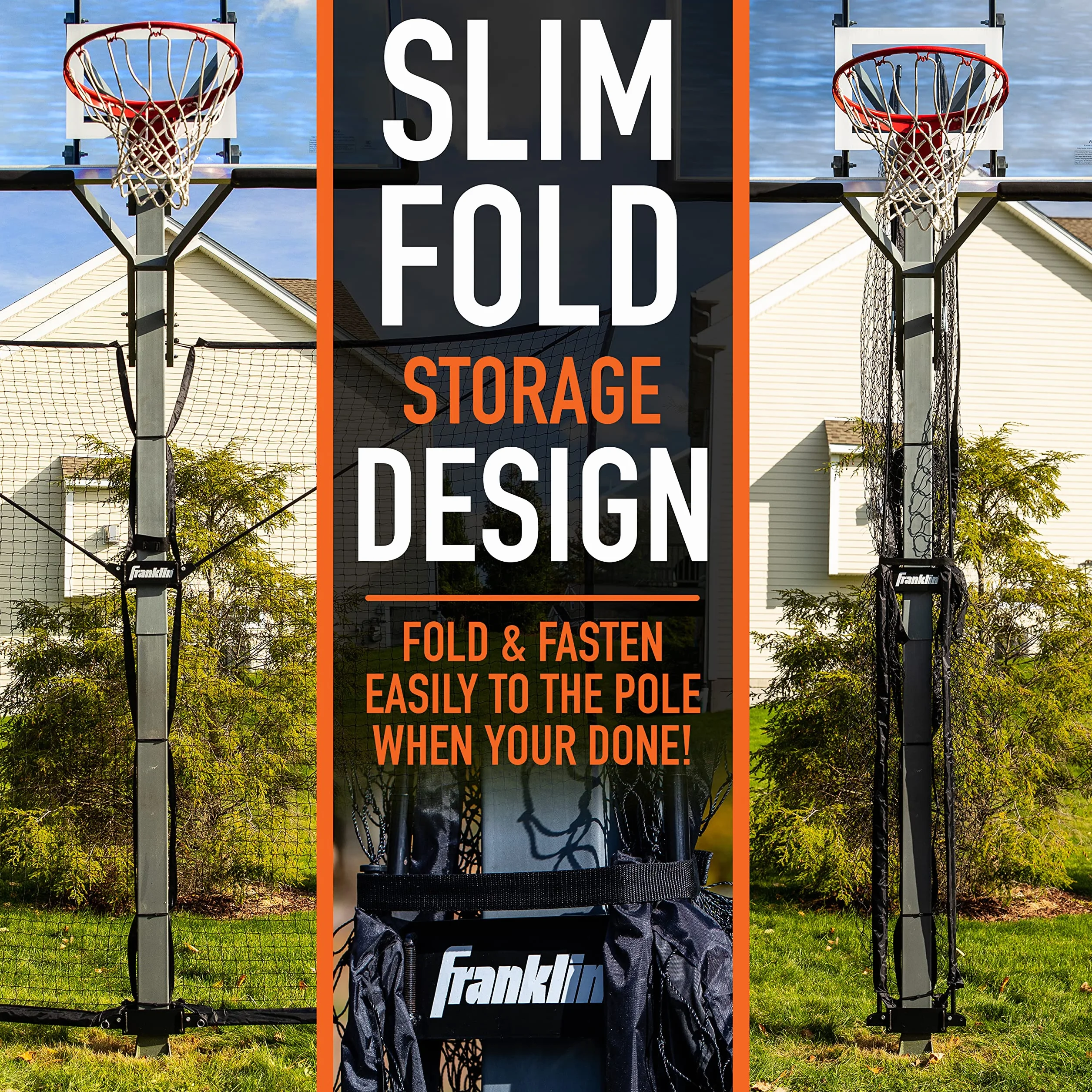 Franklin SportsBasketball Pass Back Rebounder
