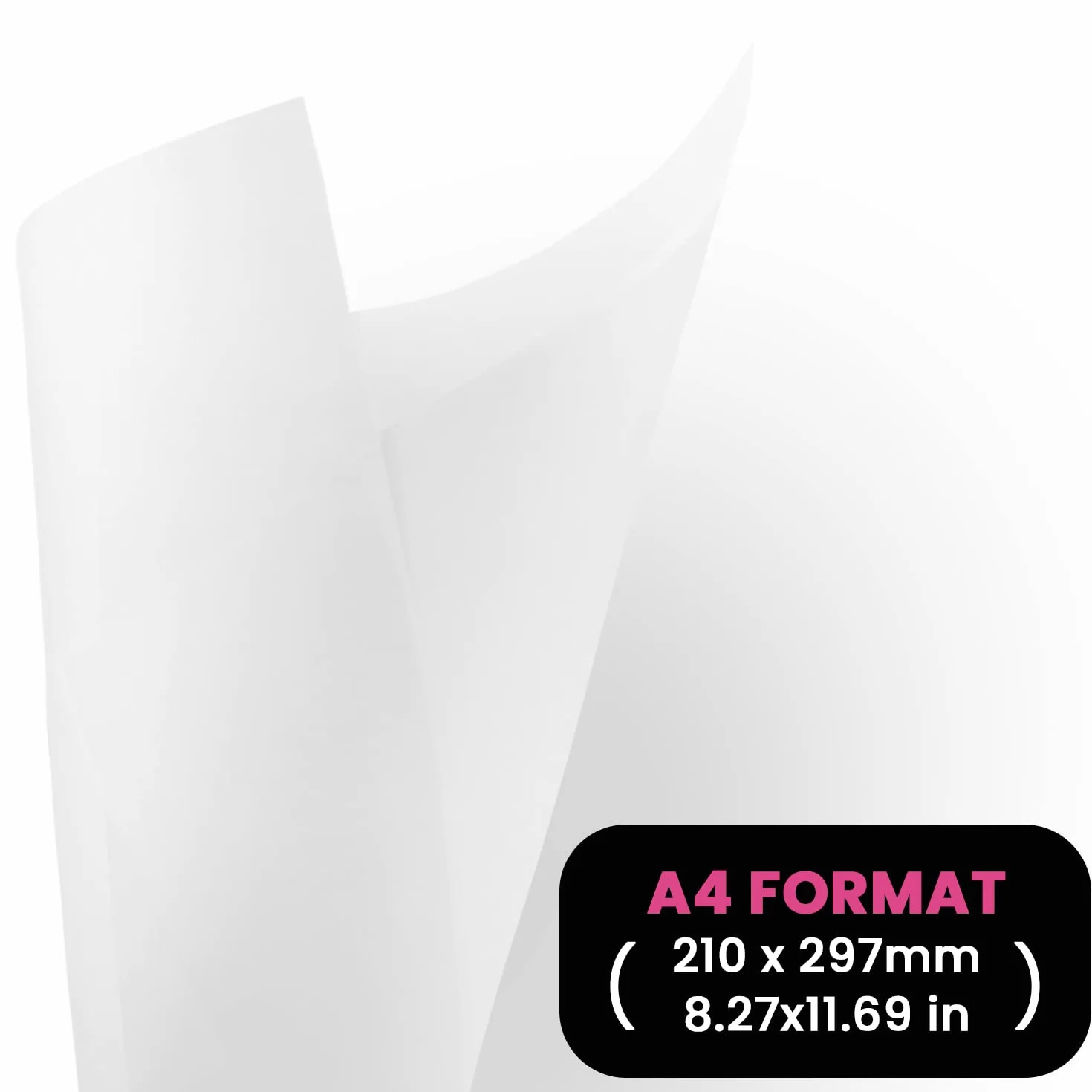 Netuno papier calque A3 297 x 420 mm 100g transparent imprimable pour dessin technique calligraphie