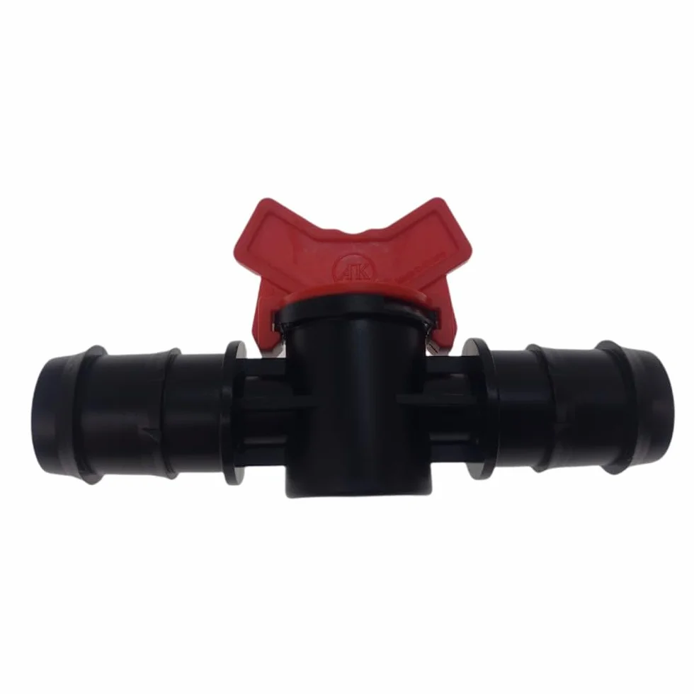 Vanne cannelée 25 mm ext pour tuyau - Jardiboutique