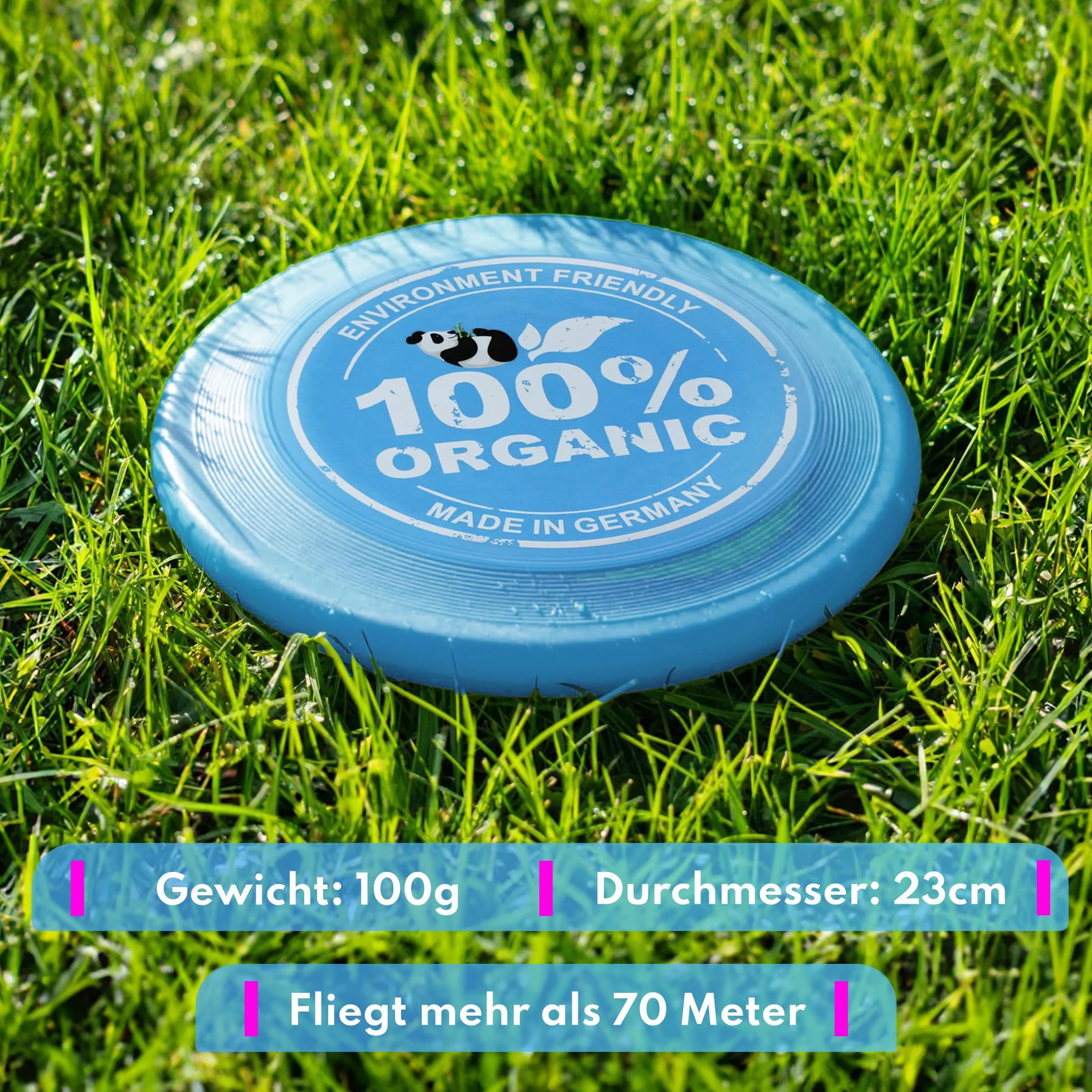 EURODISC - Frisbee En Plastiques Bio Pour Enfants