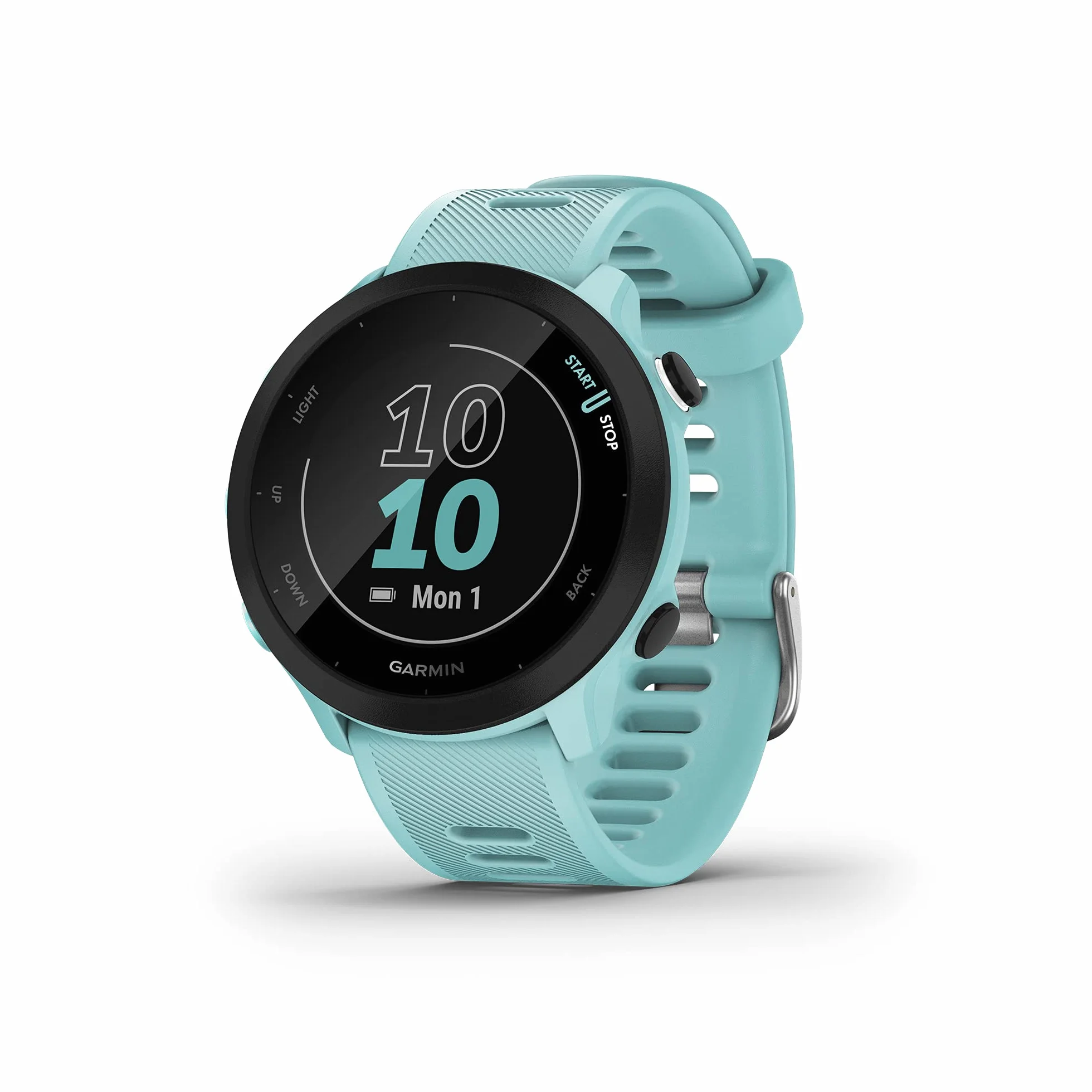 Garmin Forerunner 55 Montre GPS Running Cardio Poignet Vert d'Eau Reconditionné