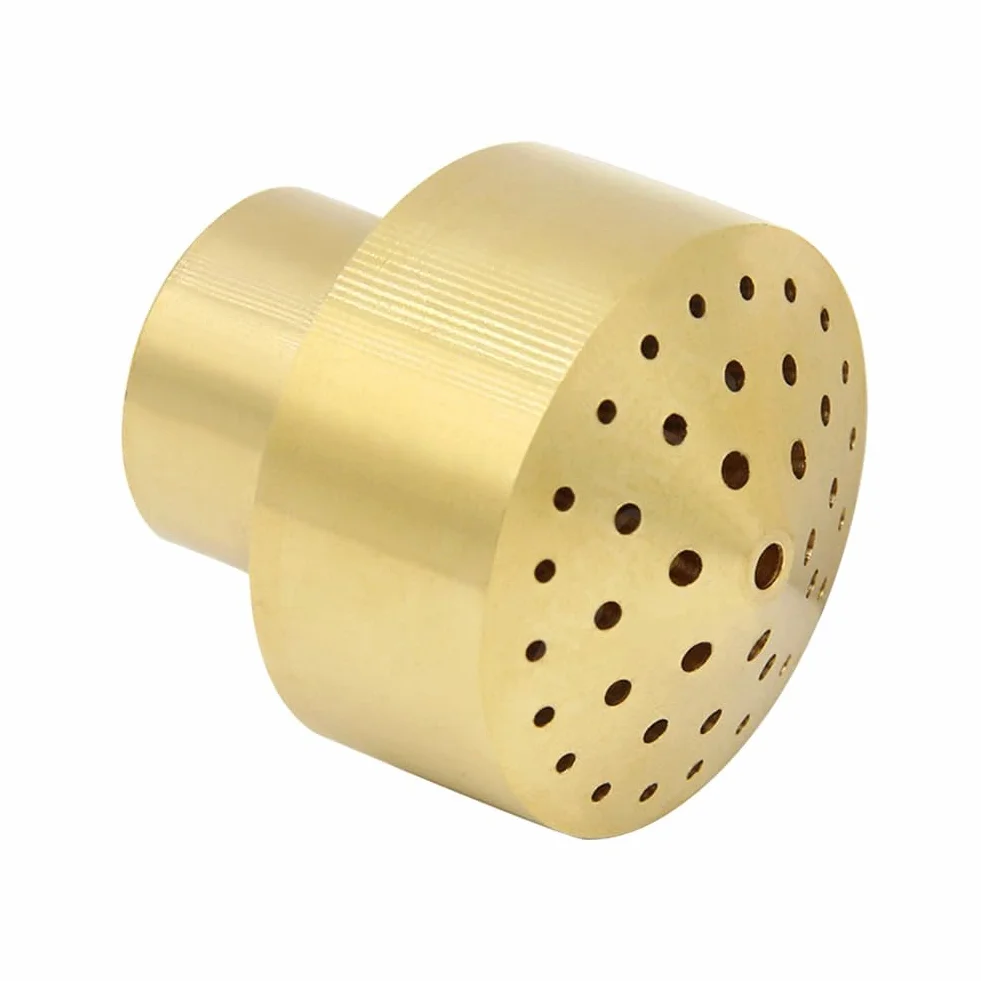 Buse en Laiton 1/2 Pouce DN15, Tête de Pulvérisation Dorée pour Jardin