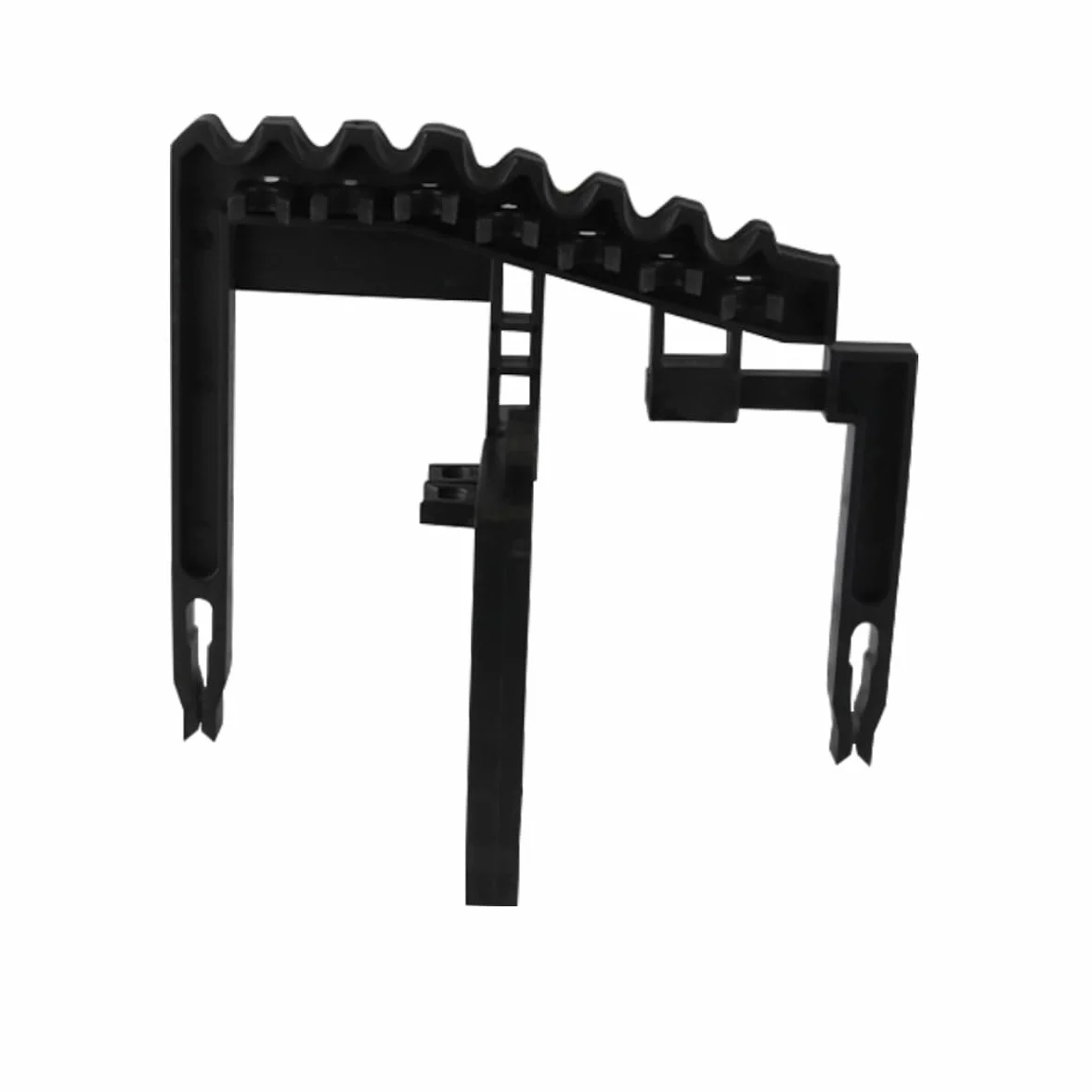 Organisateurs de clubs de golf Supports de tiges Golf 9 Iron Club Holders Divider ABS Shafts Holder Stacker s'adapte à toutes les tailles de sacs Organisateur Blk