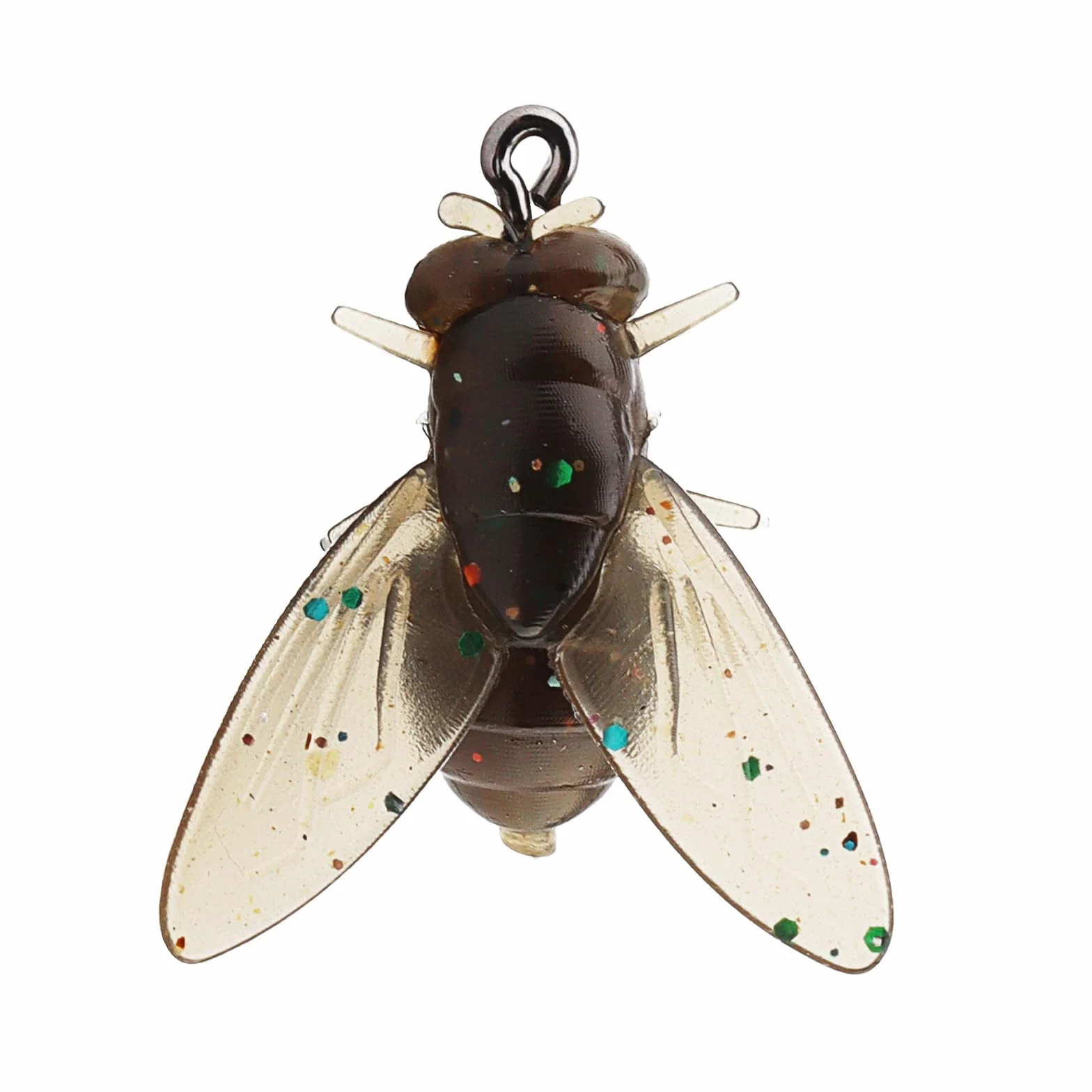 Lot de 20 mouches de pêche à la mouche, mouches sèches et humides pour la pêche à la mouche, leurres d'appâts pour truite, bar, saumon, panfish