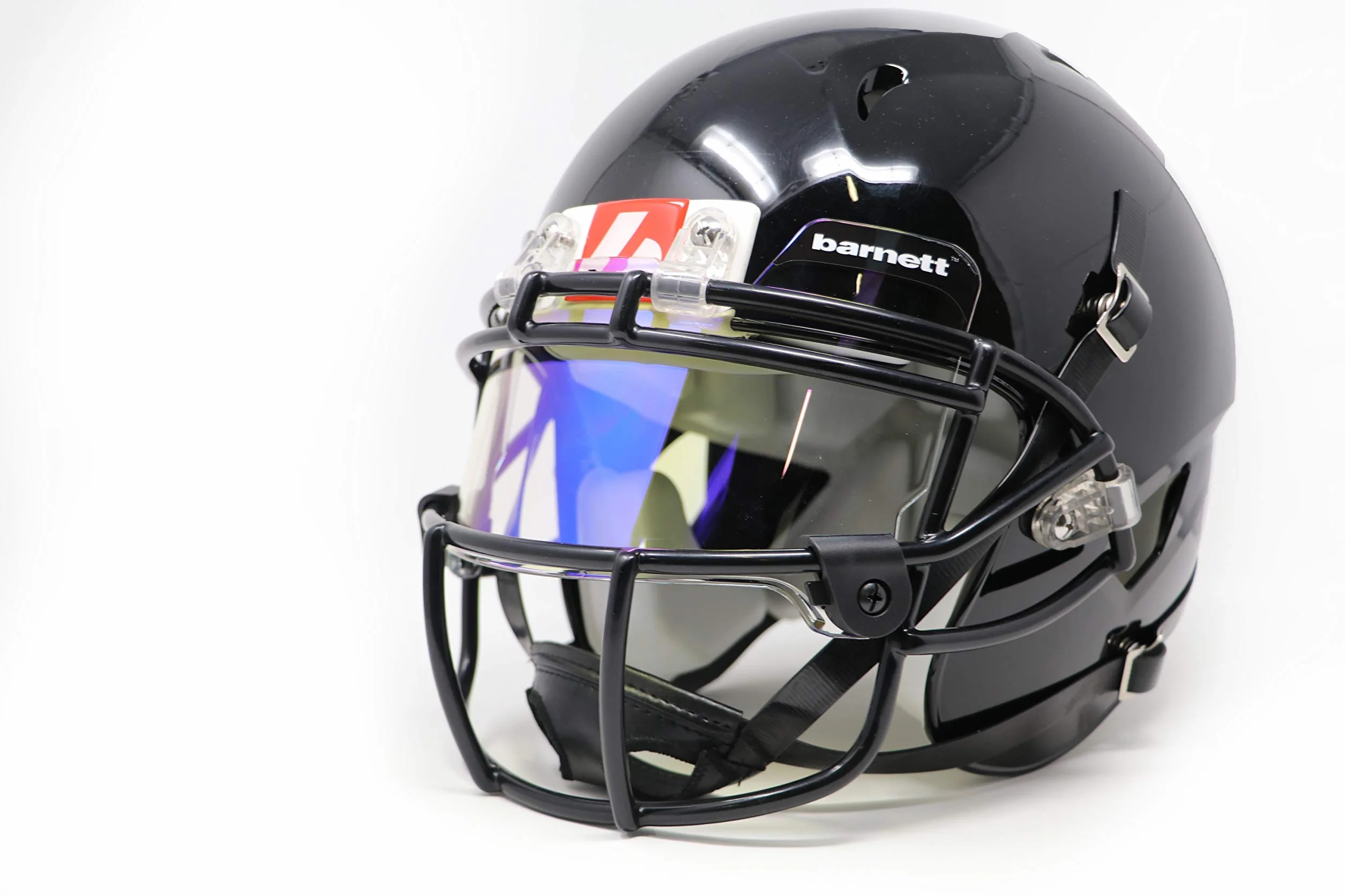 BARNETT Reve Visière REVO Blue Casque de Football Américain