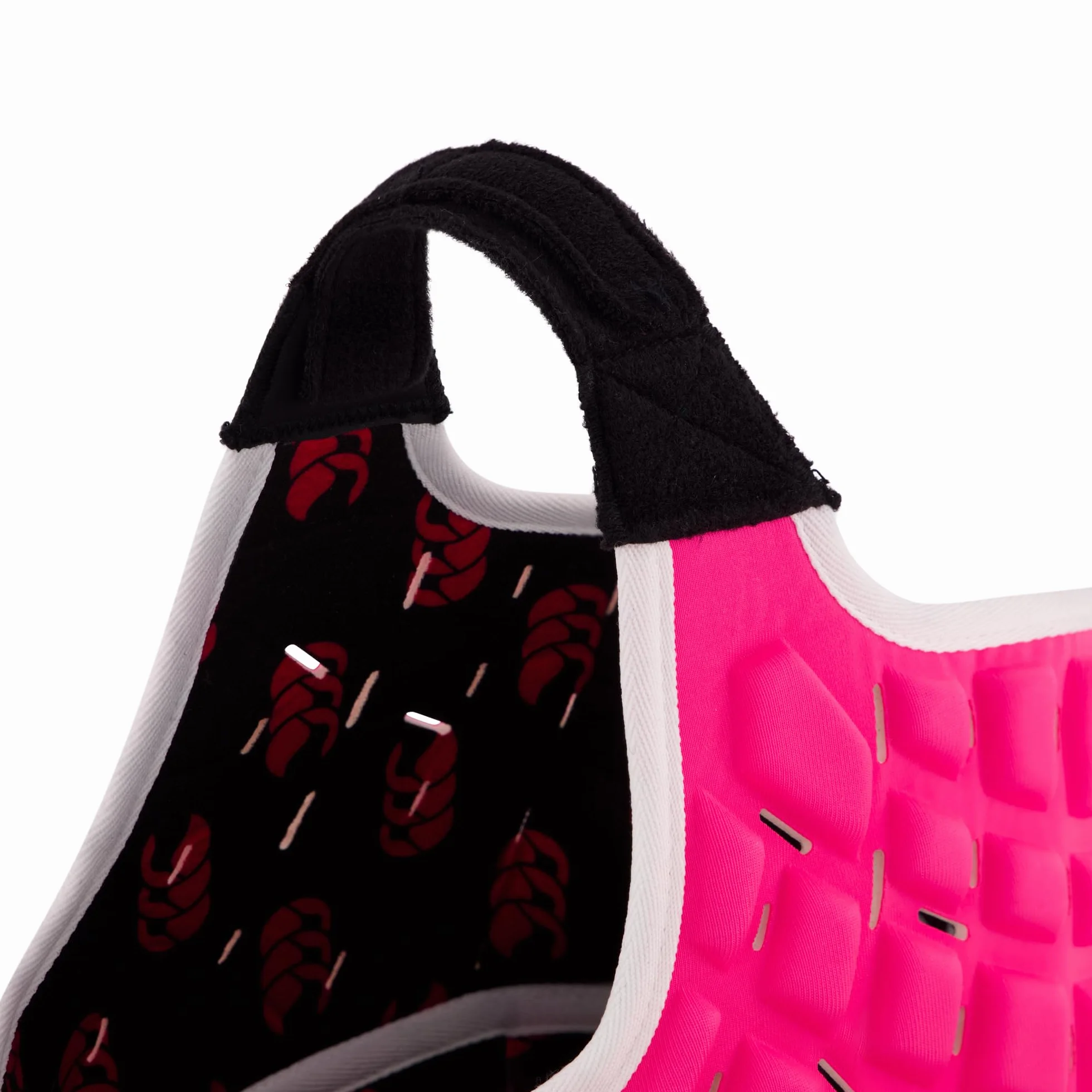 Canterbury Raze Casque de Protection Unisexe pour Adulte, Rose Fluo/Blanc, Taille M