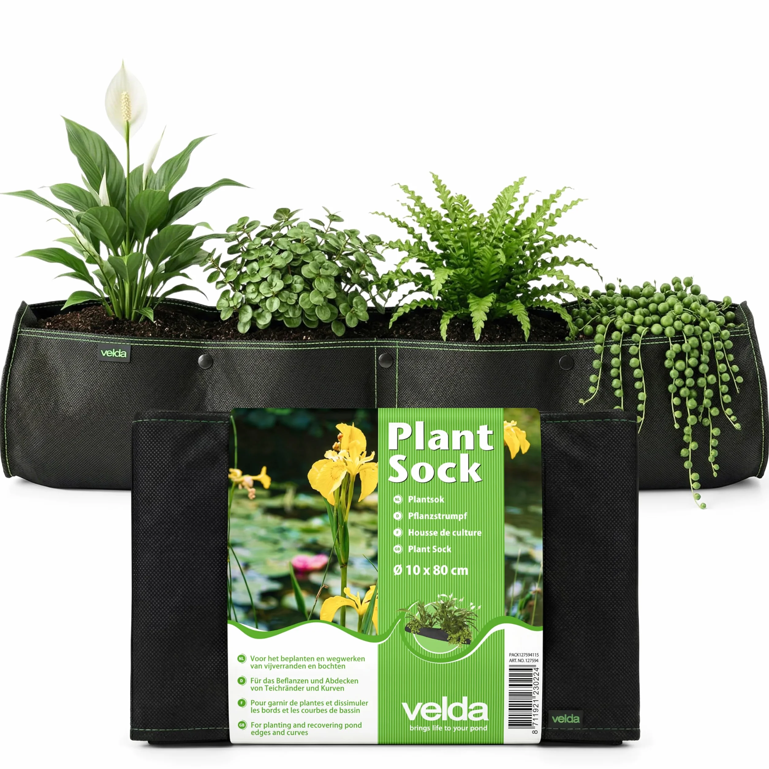 Velda Plant Sock housse de culture pour bassin d'agrément 10 x 80 cm