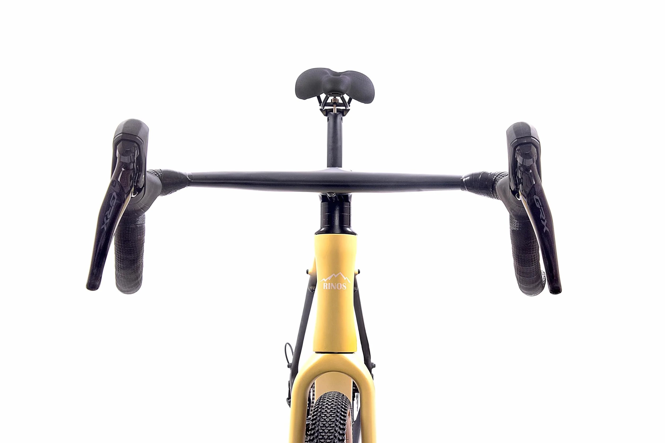 Rinos Sandman 6 Vélo Gravel Carbone 9,8 kg GRX 600 2x11 Vitesses Freins Hydrauliques Pneus 700x40C Bikepacking