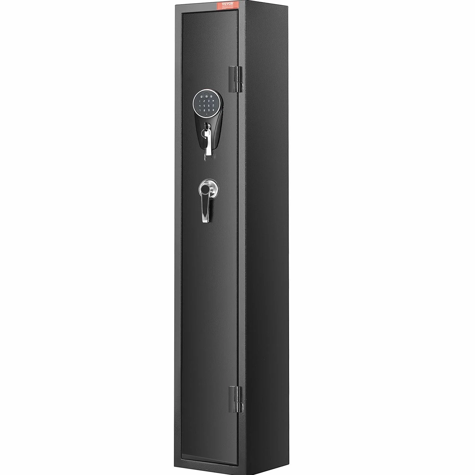 VEVOR Armoire à 2 Fusils, Coffre-fort pour Armes à Feu avec Serrure et Clavier Numérique, Rangement pour Armes à Feu à Accès Rapide avec Étagère Amovible, pour Fusils et Pistolets Domestiques