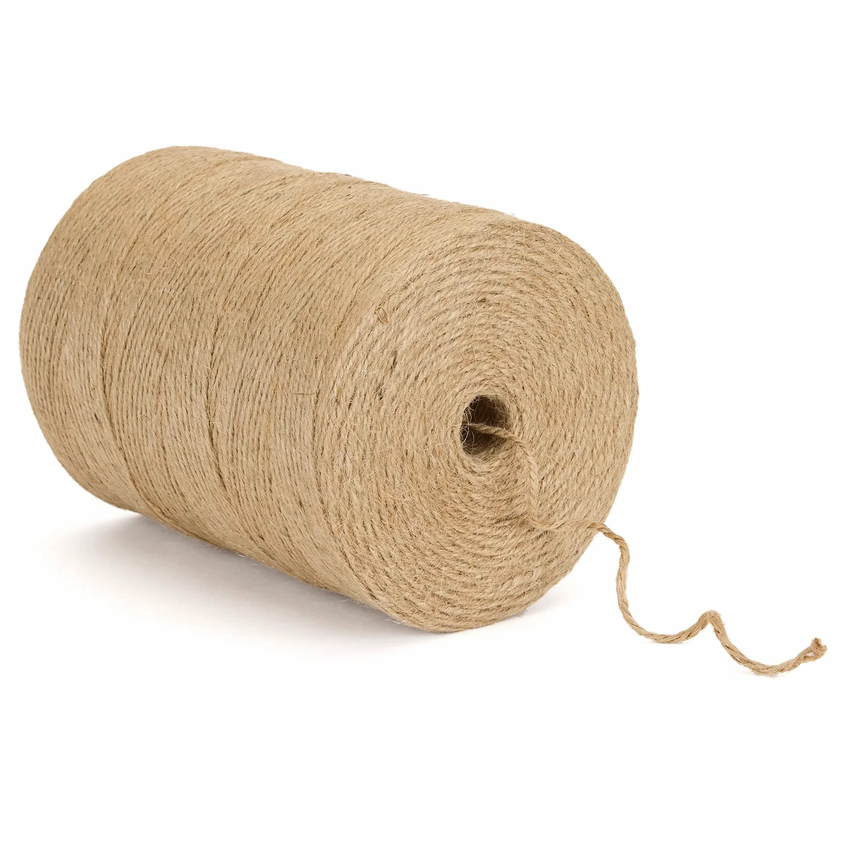 Ficelle Jute Naturel 2mm Bobine 800 m La Cordeline CJN34 pour Jardinage Bricolage DIY
