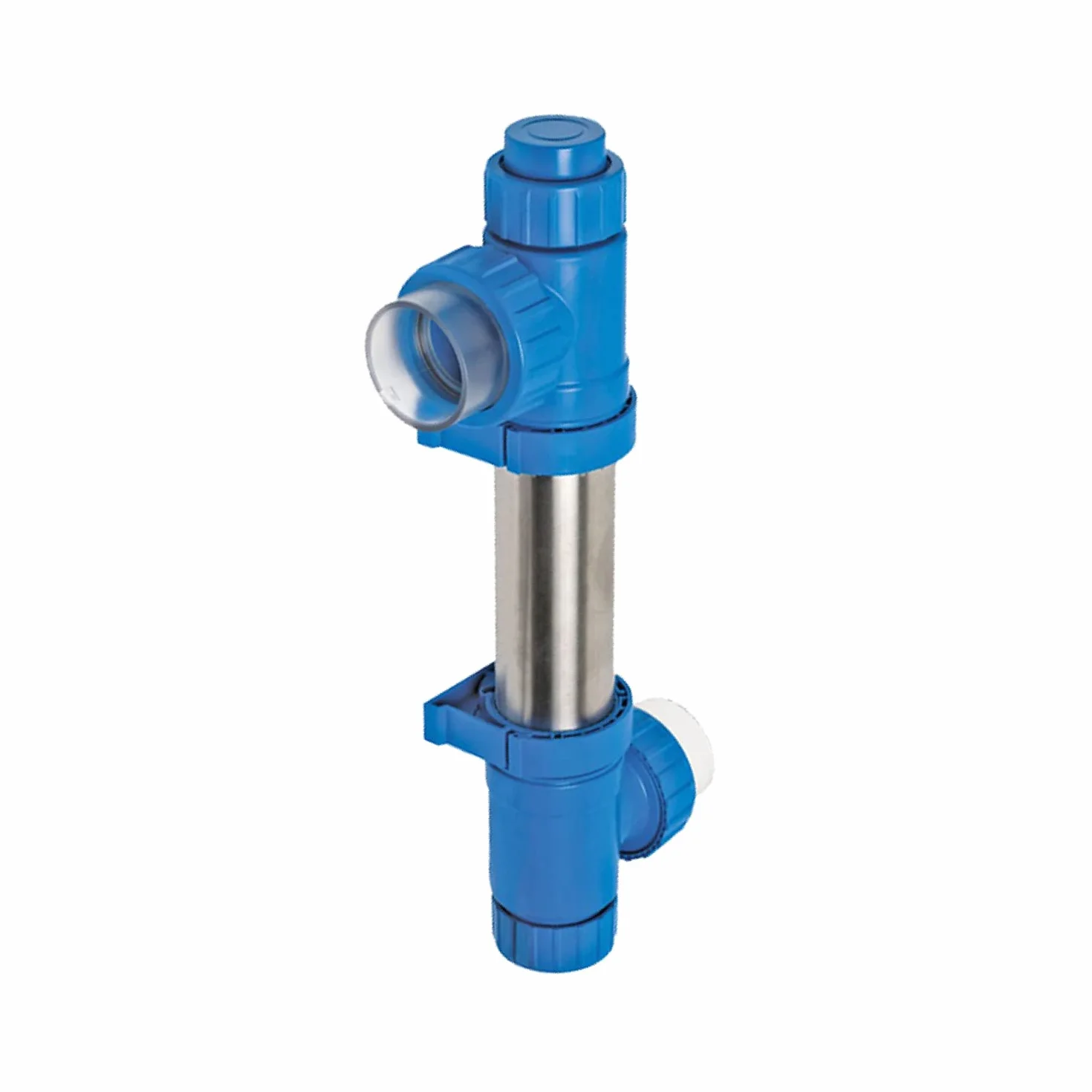 Blue Lagoon Tech Uv-C 16W Stérilisateur Piscine 15000L Débit 5 m3/h 23 m3/h 2m Câble
