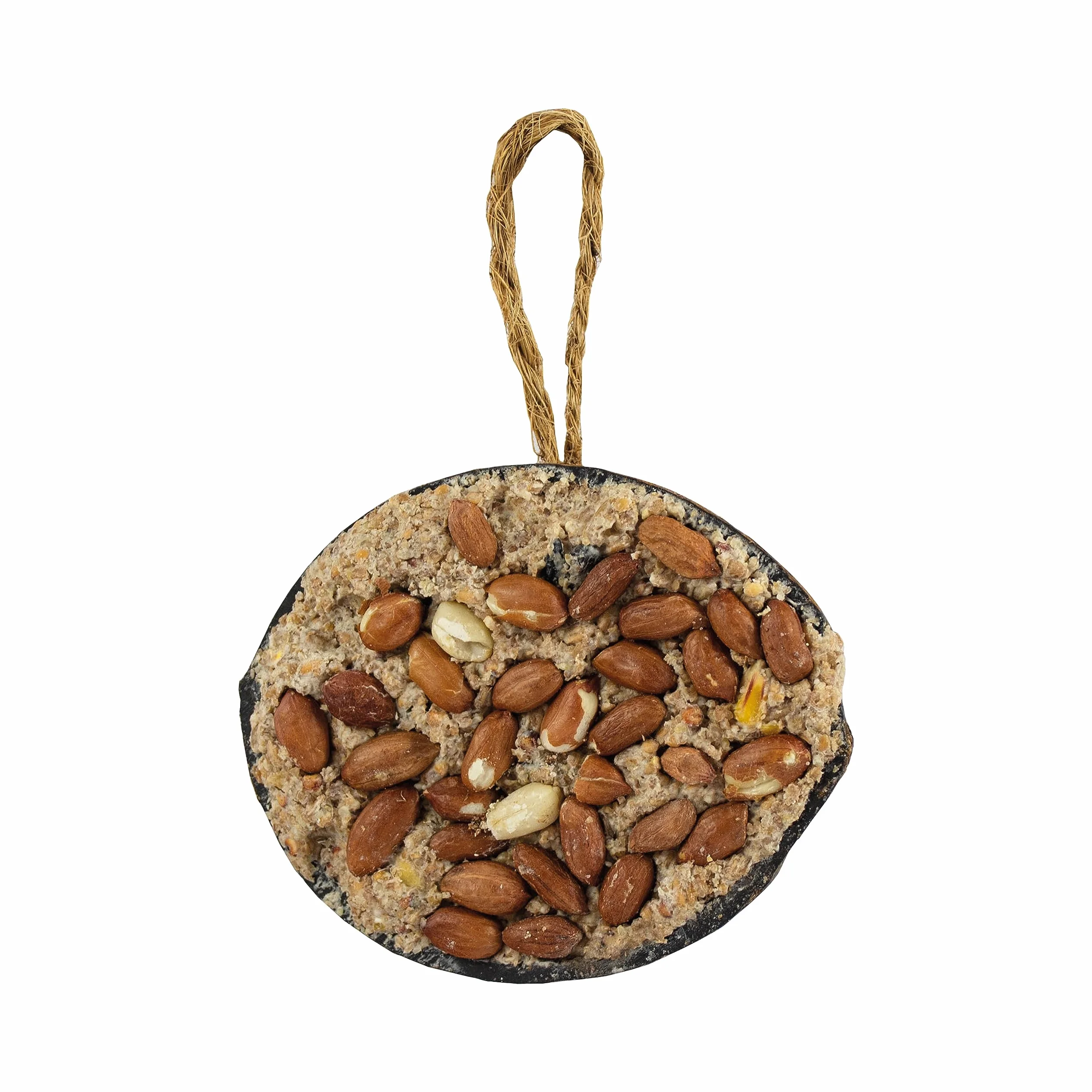 NATU'RIGA Demi Coco Aux Arachides Nourriture Oiseaux Extérieur 250G