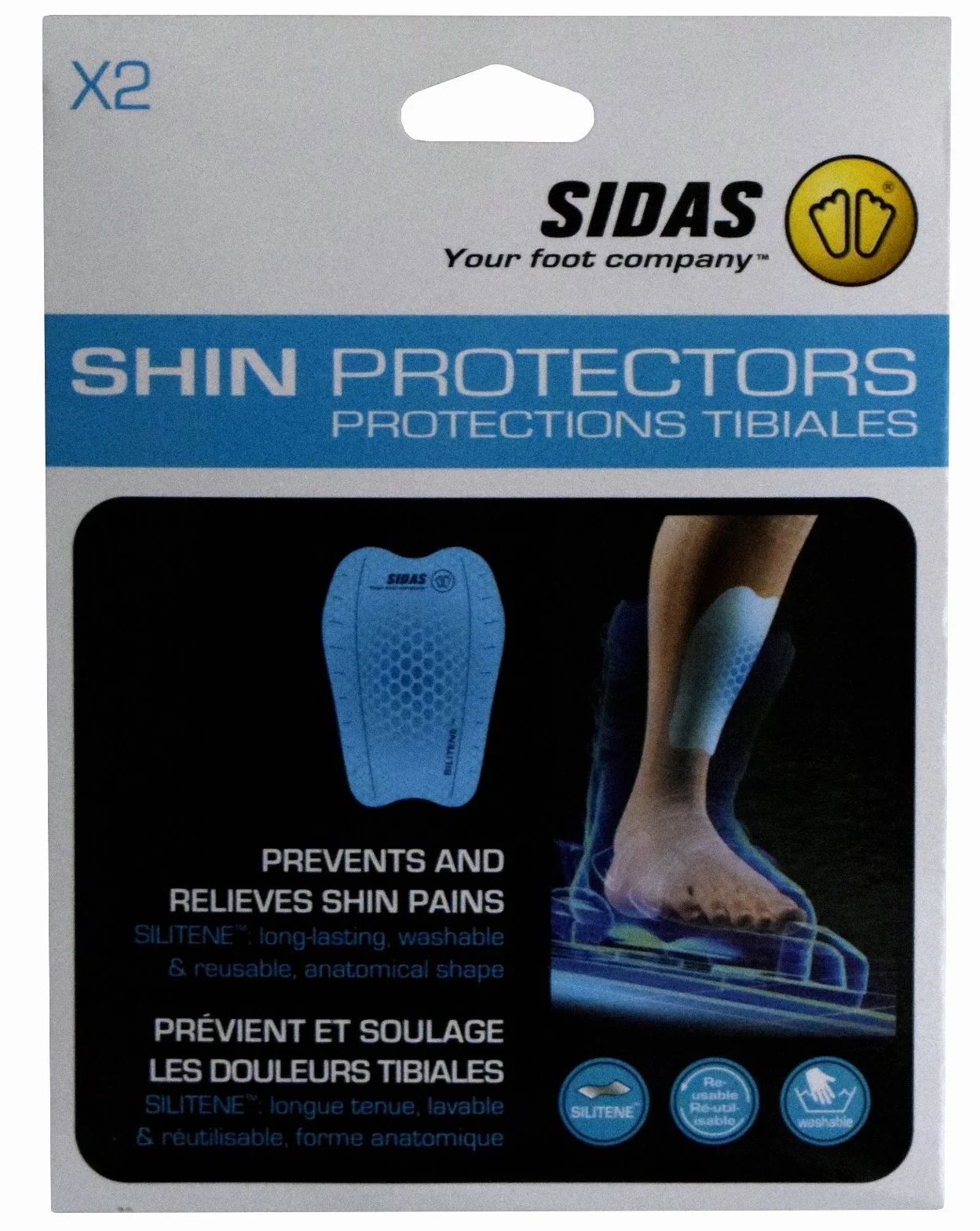 Sidas Protège-tibias pour botte de ski