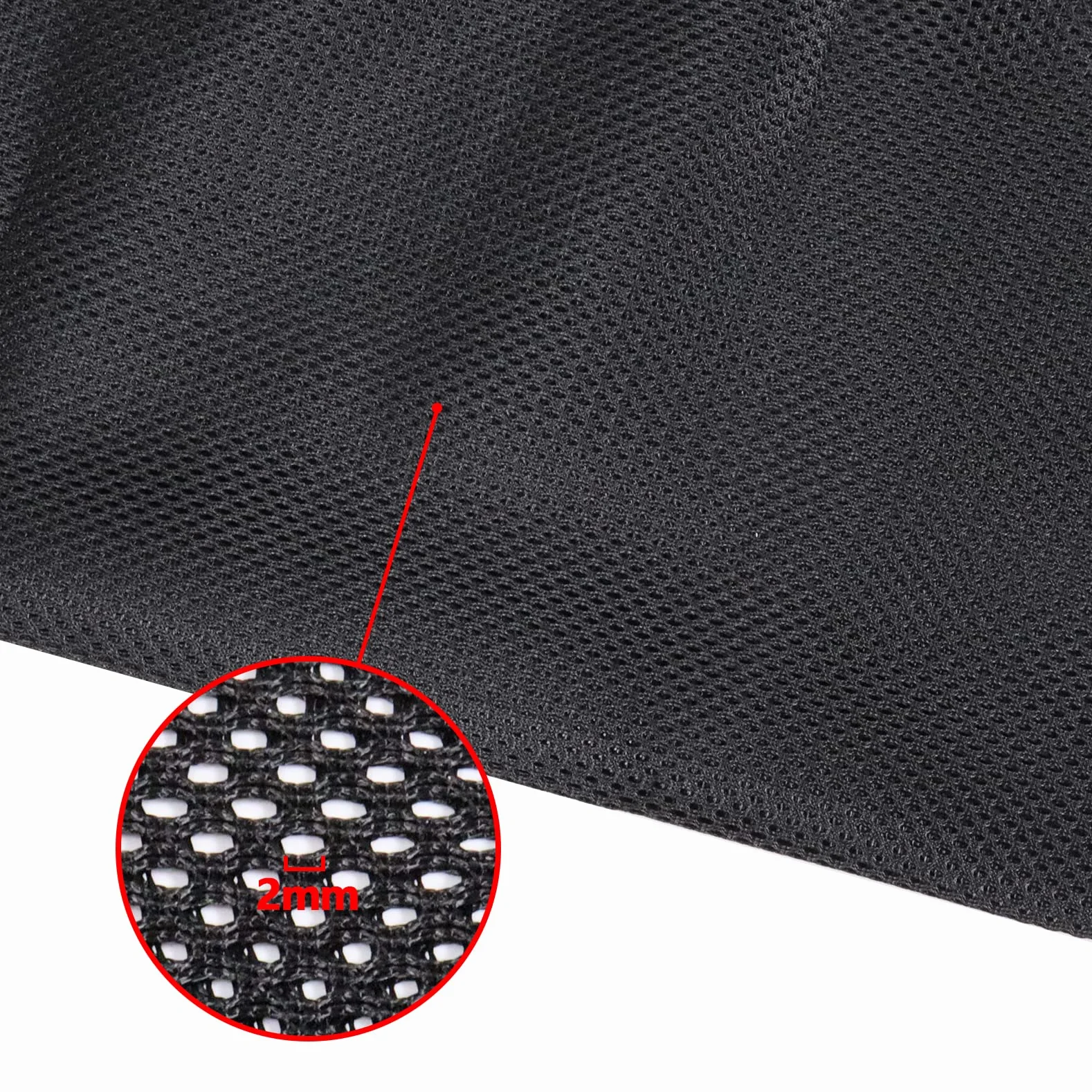 Sac de protection en maille pour étang 47 x 47 cm Noir