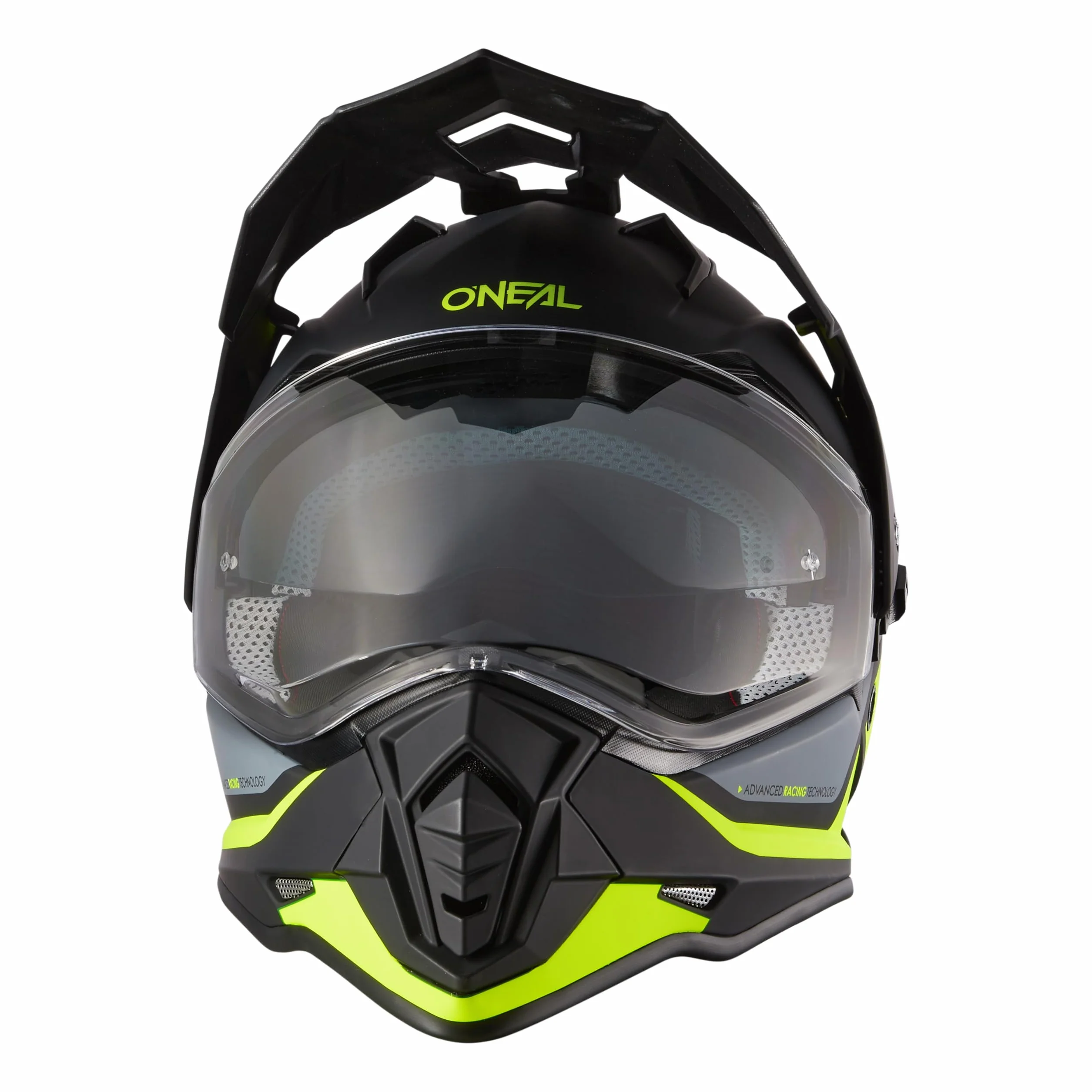 O'NEAL Enduro Helm Sierra R Neongelb Schwarz Grau M