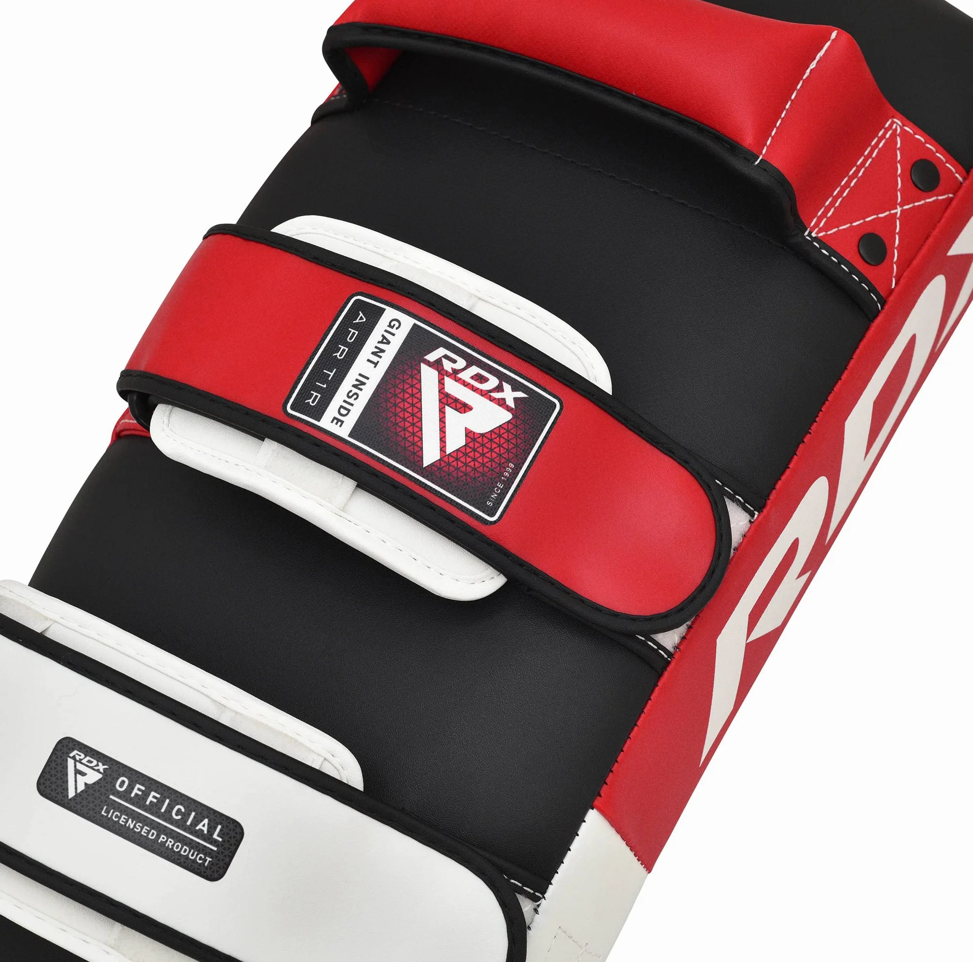 RDX Bouclier de Frappe Pao Boxe Thai Pads, Incurvé Bouclier MMA Coups de Pied Pattes d'ours, Entraînement De Frappe Kickboxing Arts Martiaux Karate Taekwondo Punching Cible (1 PCS Vendu comme Unique)