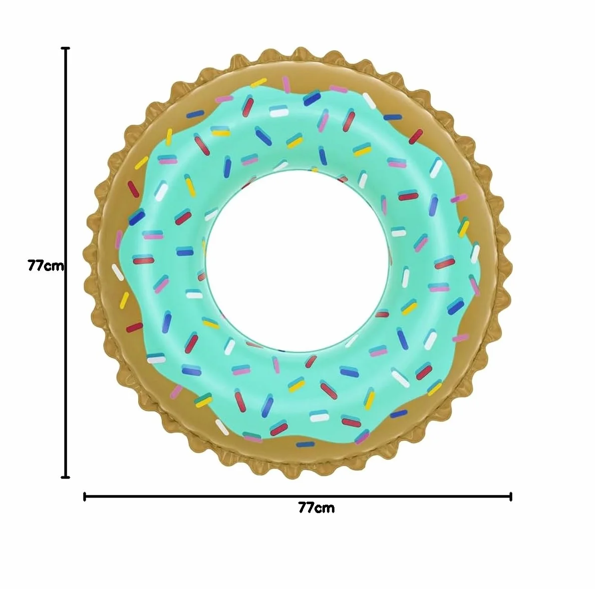 BESTWAY - Bouée Donuts - Gonflable - 36300 - Modèle Aléatoire - Vinyle - 90 cm de Diametre - Jouet Enfant Adulte - Jeu de Plein Air - Piscine - À Partir de 12 Ans