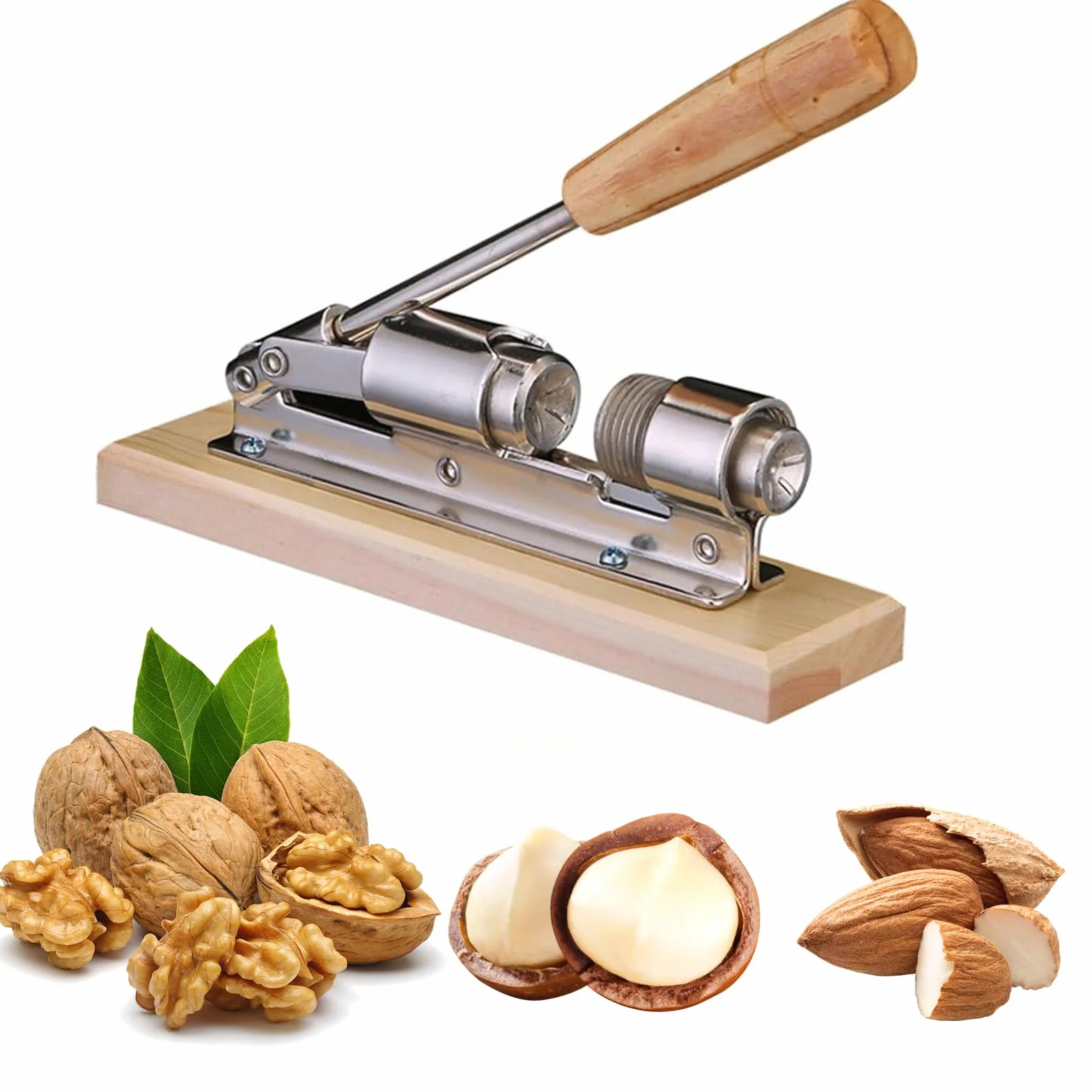 Casse-Noisette Manuel Inoxydable Pince à Châtaignes Ouvre-Écrou Cuisine