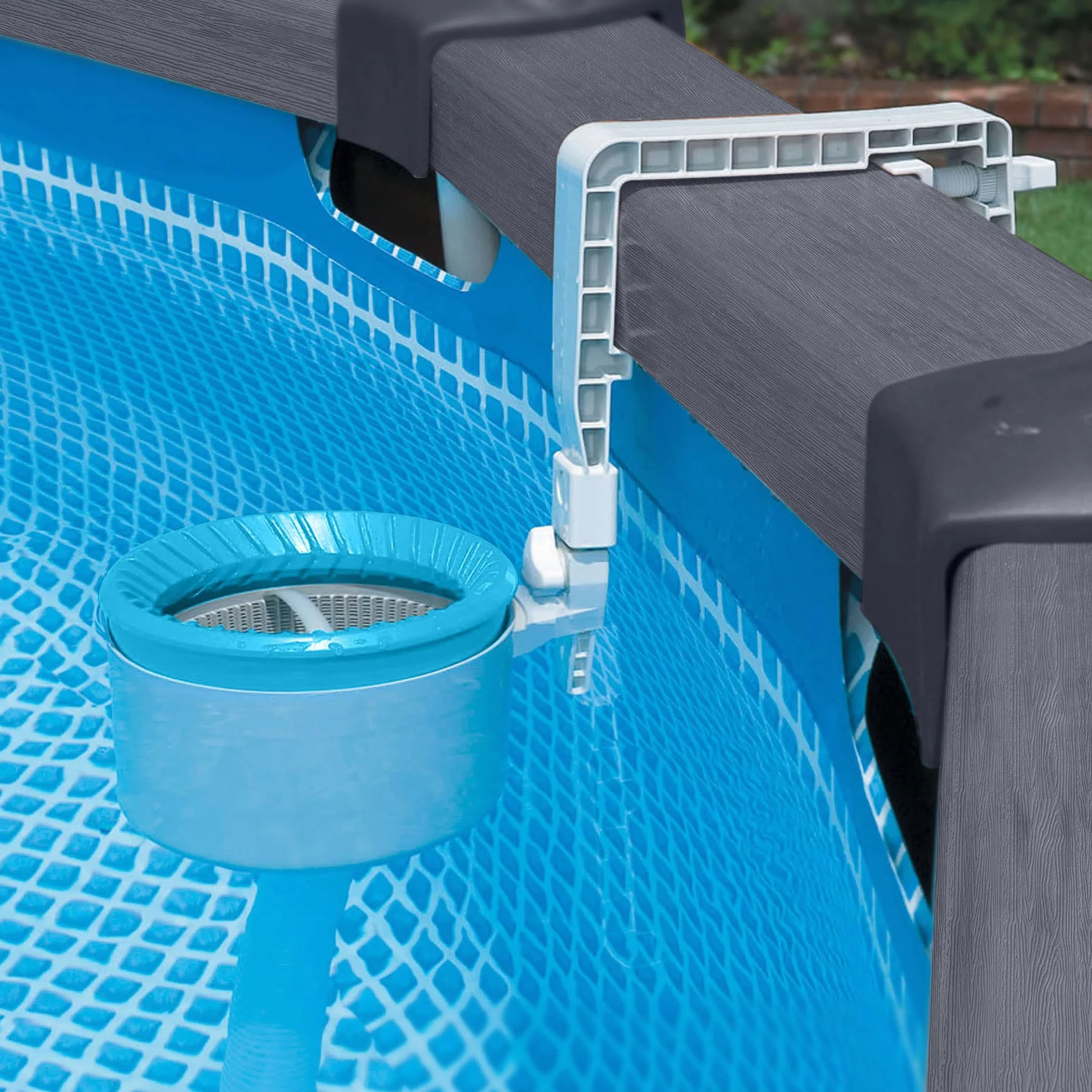 Intex Skimmer de Surface Deluxe pour piscine autostable ou tubulaire