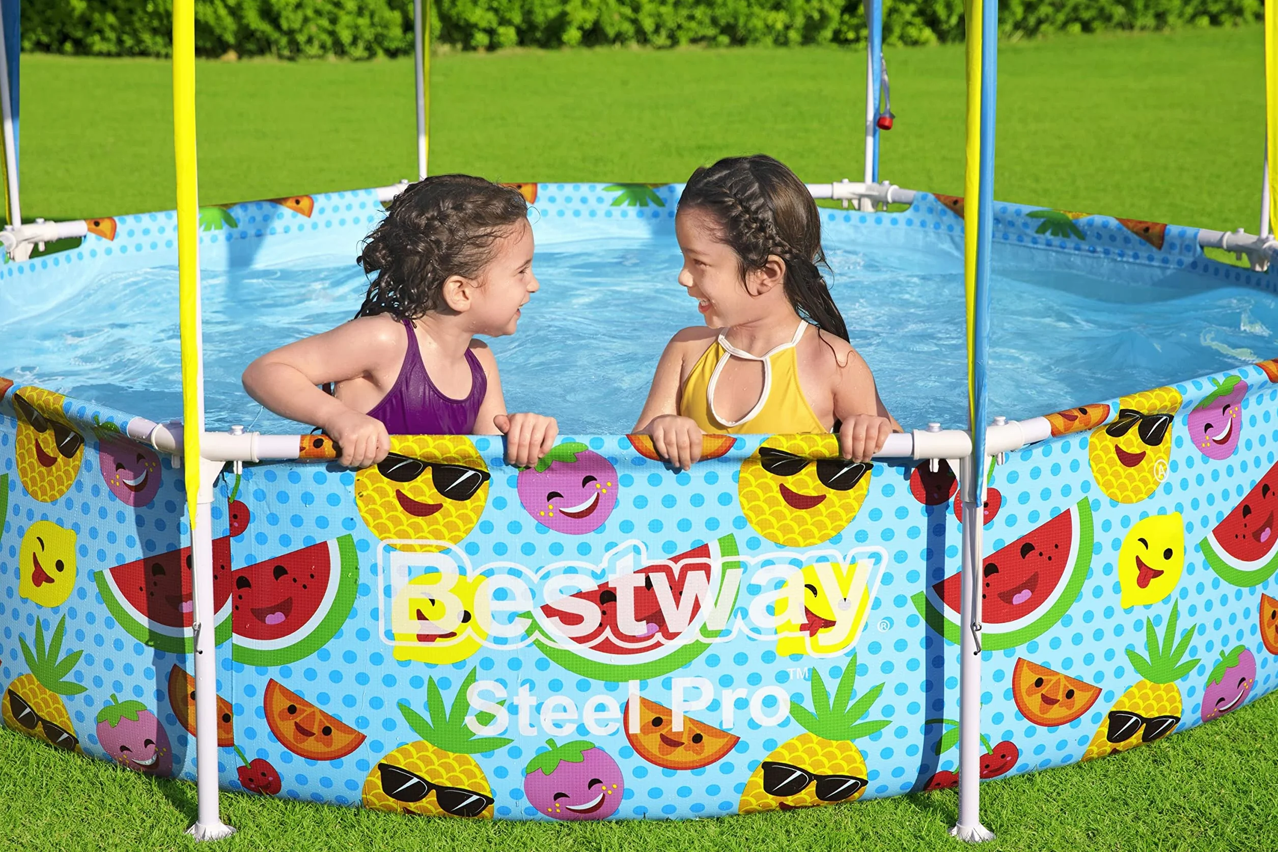 Bestway Piscine Tubulaire 244 x 244 x 51 cm 1680 L