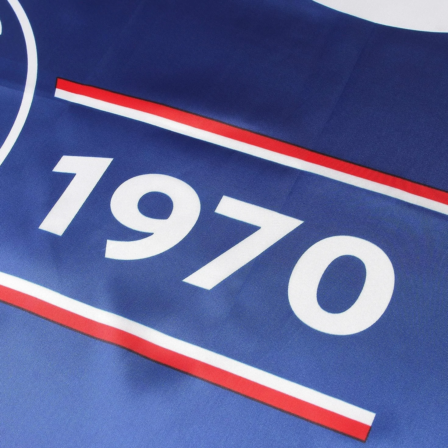 Drapeau PSG Paris Saint Germain - 0,9 x 1,5 m - Durable - Pour l'intérieur ou l'extérieur - 2 œillets