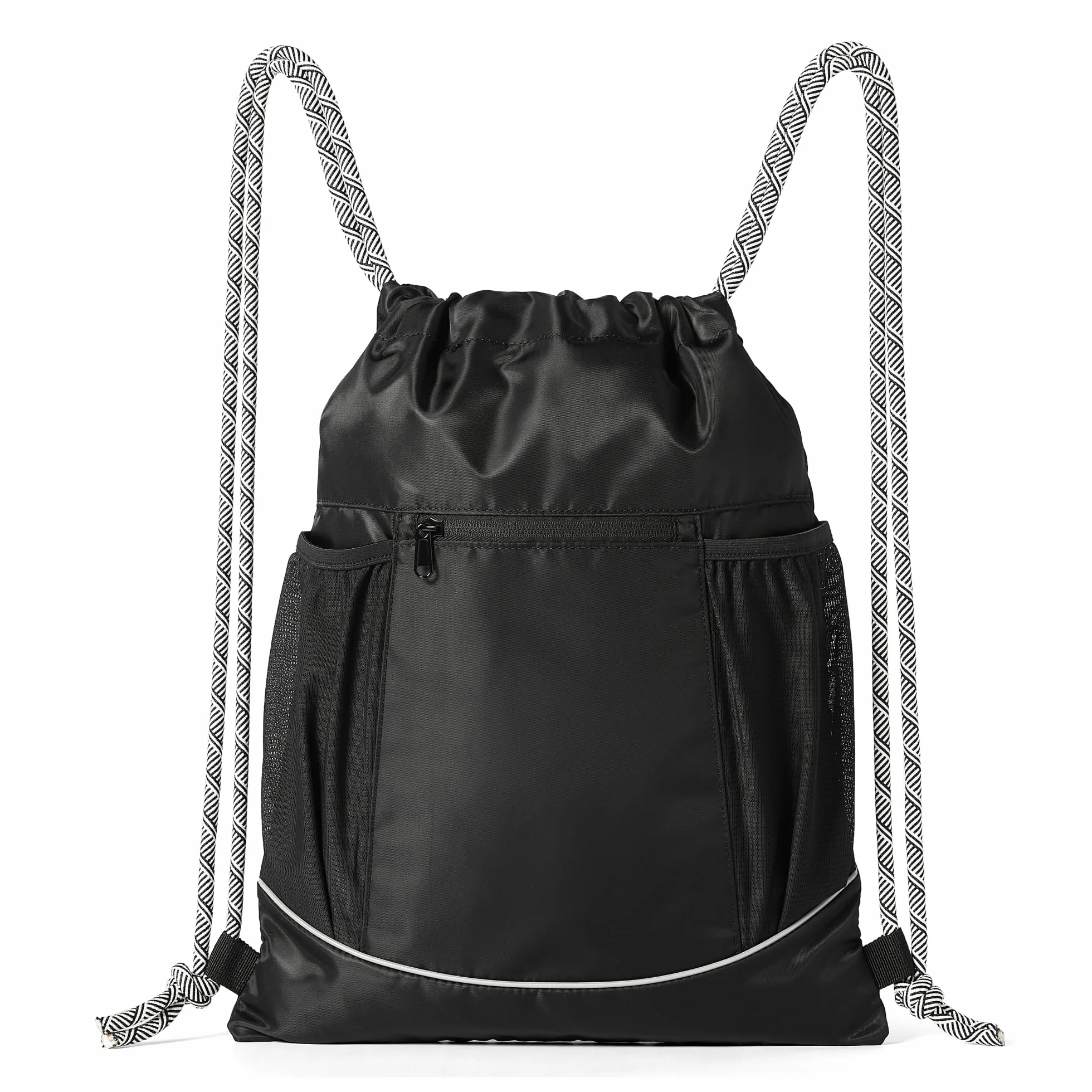 Amazon Basics Sac à dos de sport avec cordon de serrage, Taille L,