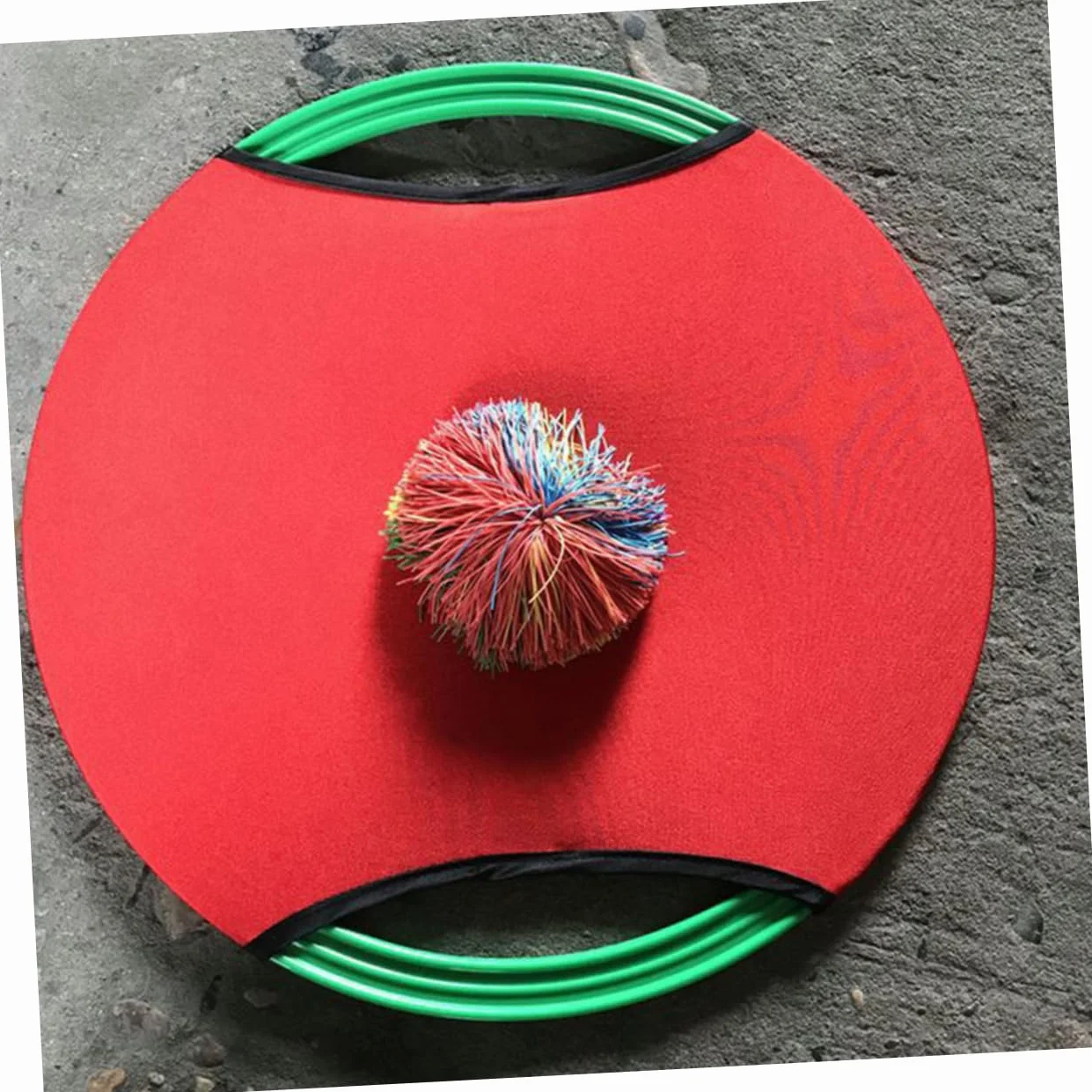 BESPORTBLE 1pièce Raquette À Balle Rebondissante pour Garçon Fille Jouet De Jeu Extérieur Amusant pour Plage Parc Et Écoles Balle Raquette Couleur Aléatoire