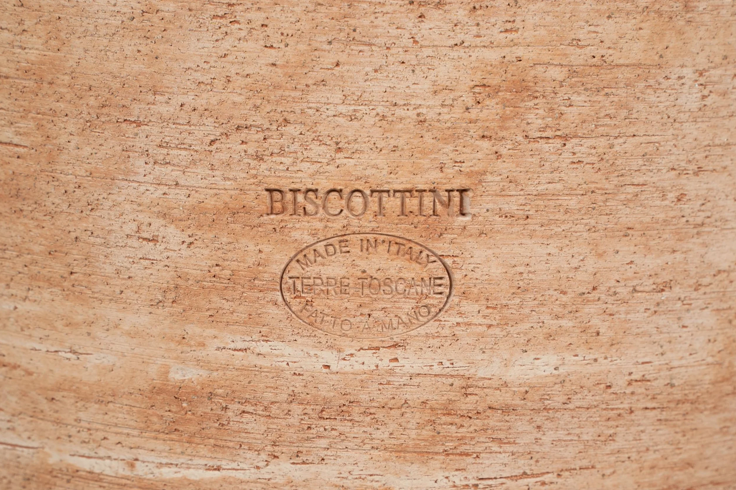 Vase en terre cuite Toscane L40xPR40xH30 - Grand pot extérieur intérieur - Made in Italy