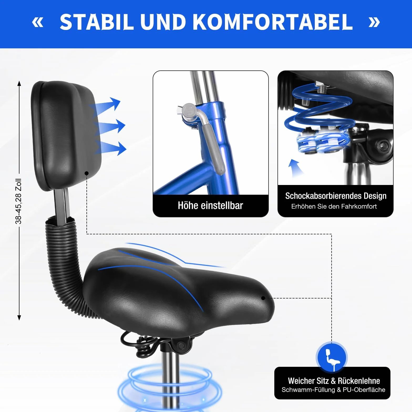 Tricycle pliable pour adulte 24 pouces 7 vitesses - 3 roues - Charge maximale : 120 kg - Vélo de ville - Vélo de trekking - Cruiser - Hauteur réglable - Frein en V - Avec panier de 25 kg - Sonnette