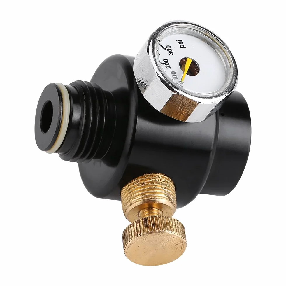 Fdit Mini régulateur de pression de CO2 en alliage d'acier Co2 & Compress, régulateur de pression d'air, sortie réducteur de pression, régulateur de gaz 0-300 psi