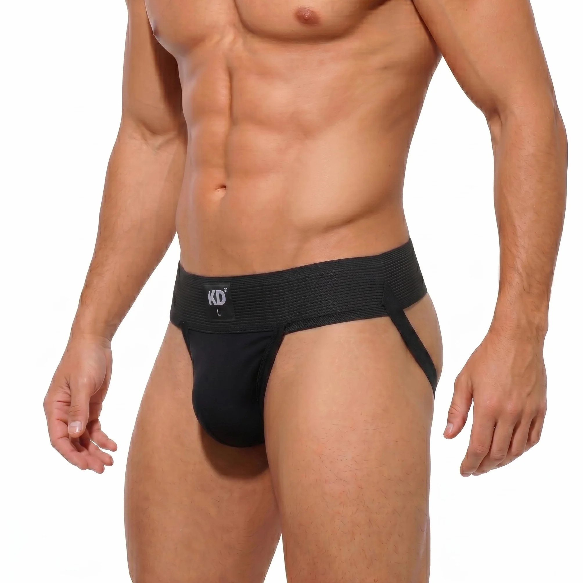 KD Willmax Suspensoir en coton bio - Ceinture de 7,6 cm, doux et durable