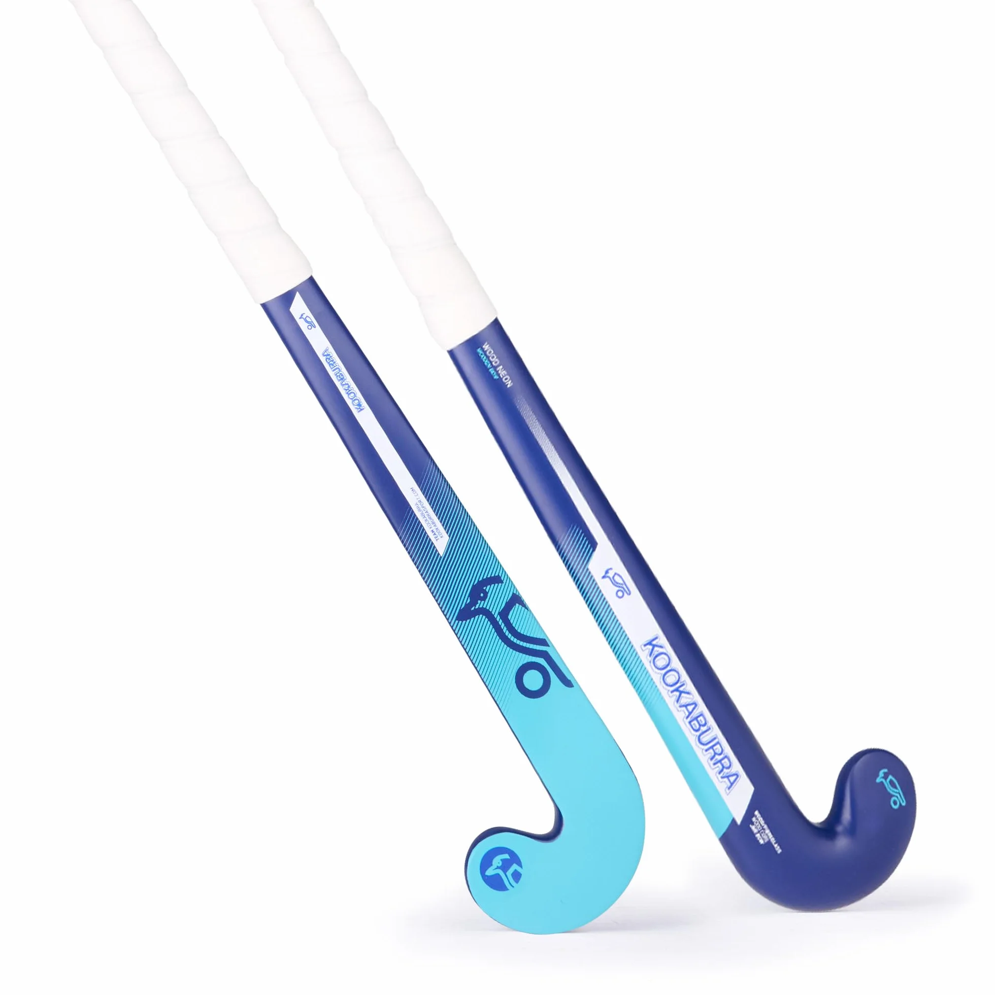 KOOKABURRA Neon Blue Junior Hockey Stick for Beginners