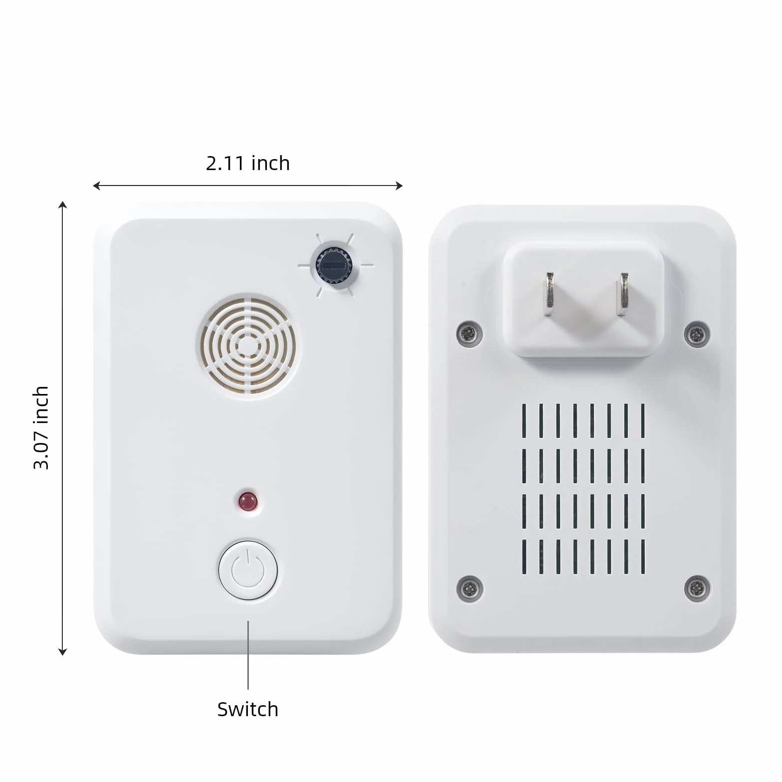 Répulsif à ultrasons pour grenier garage intérieur extérieur anti chauves-souris lot de 2