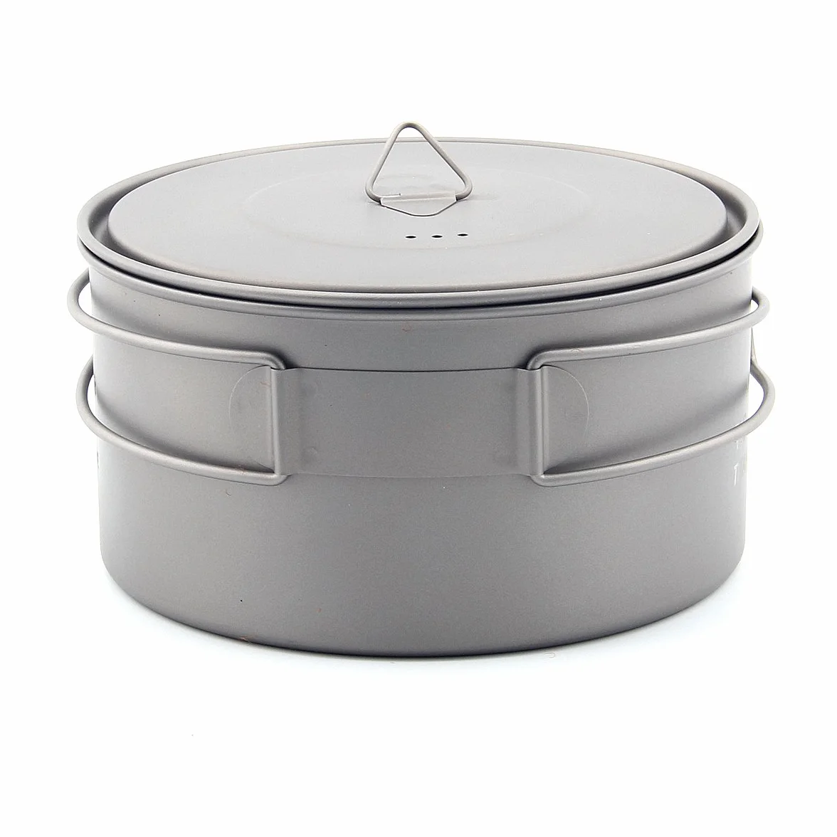 Toaks 900 ml ultraléger avec poignées résistant à la chaleur pliable portable Pot de titane avec un sac de rangement en
