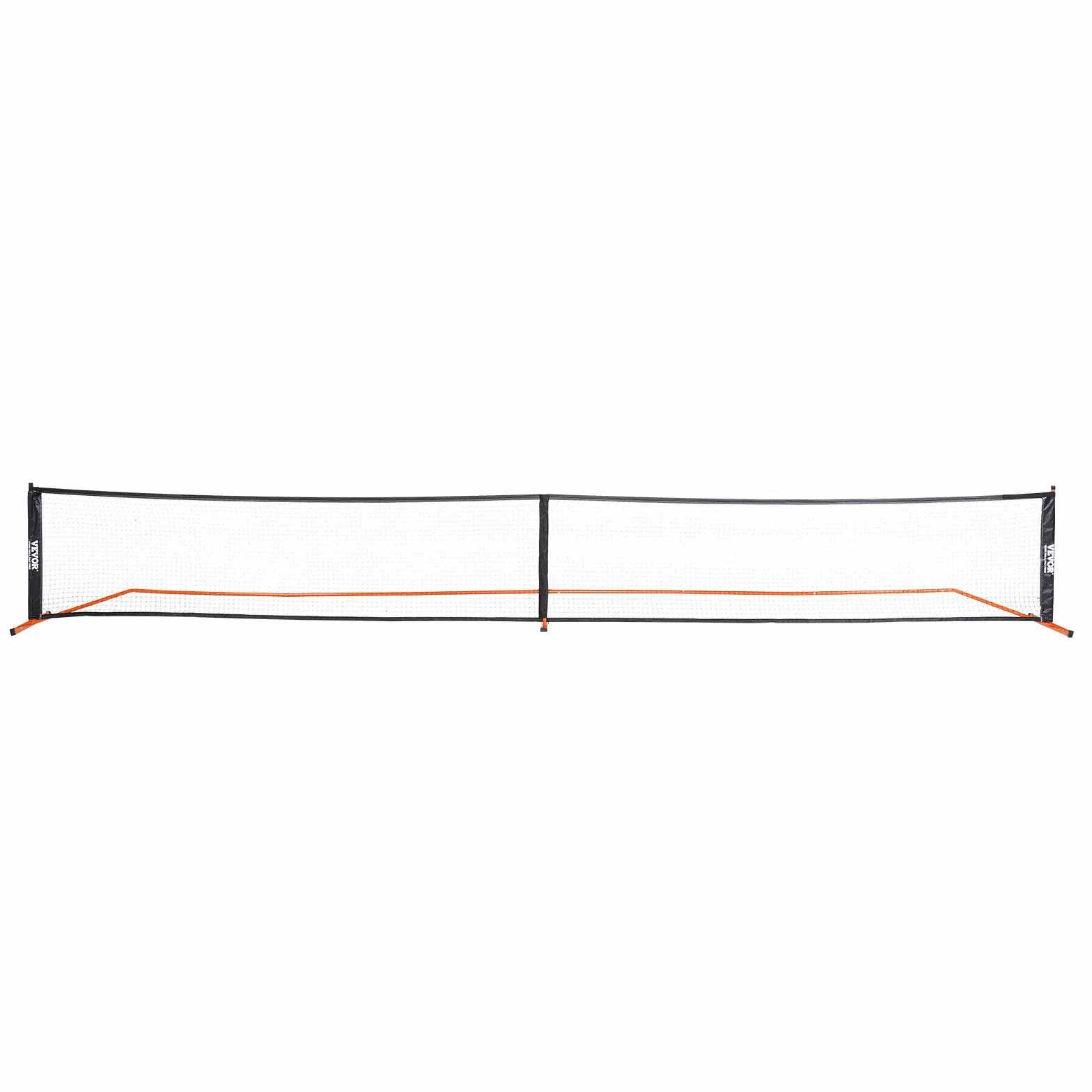 VEVOR Ensemble de filet de pickleball, système de pickleball portable de 6,7 m de taille réglementaire avec sac de transport, balles et pagaies, cadre en métal stable résistant aux intempéries et
