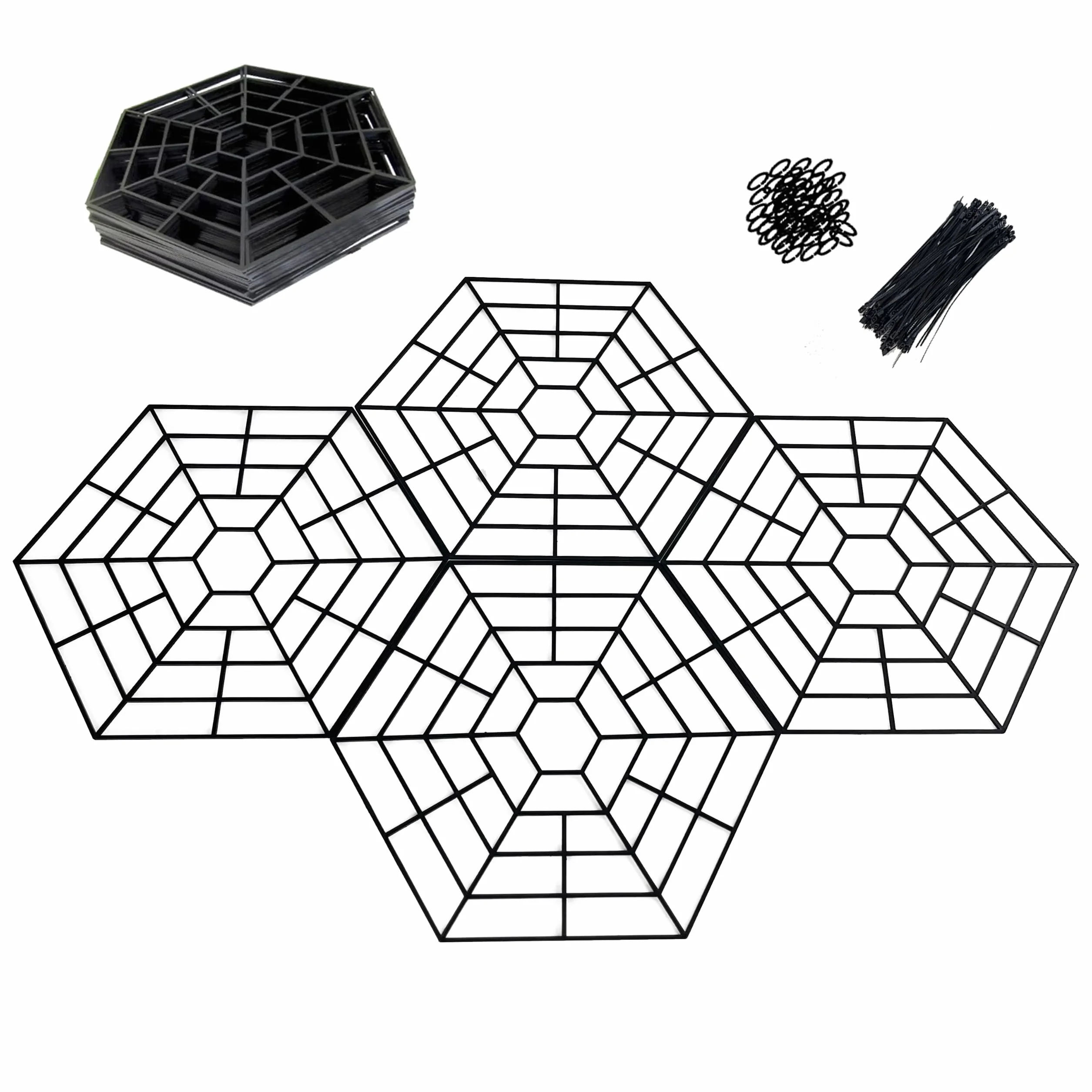 Filet de Protection d'Étang, Couverture en Plastique Flottant pour Protéger des Hérons et Prédateurs (20)