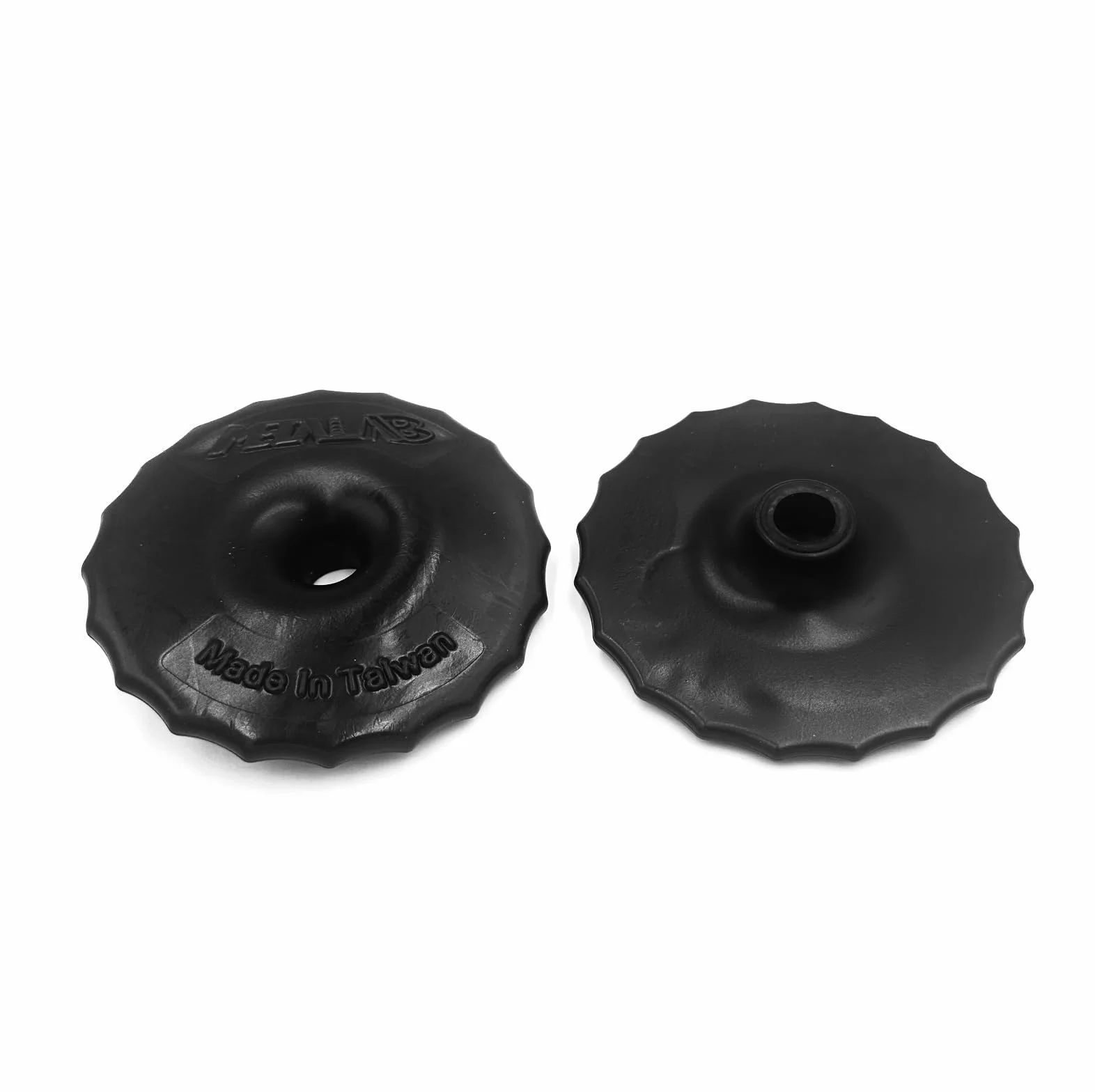 ES3009 Disques de dentition incurvés en silicone 8,5 cm pour chevaux Accessoires de mors Protection d'embout Protection de mors Disques de dentition Rondelles de joue