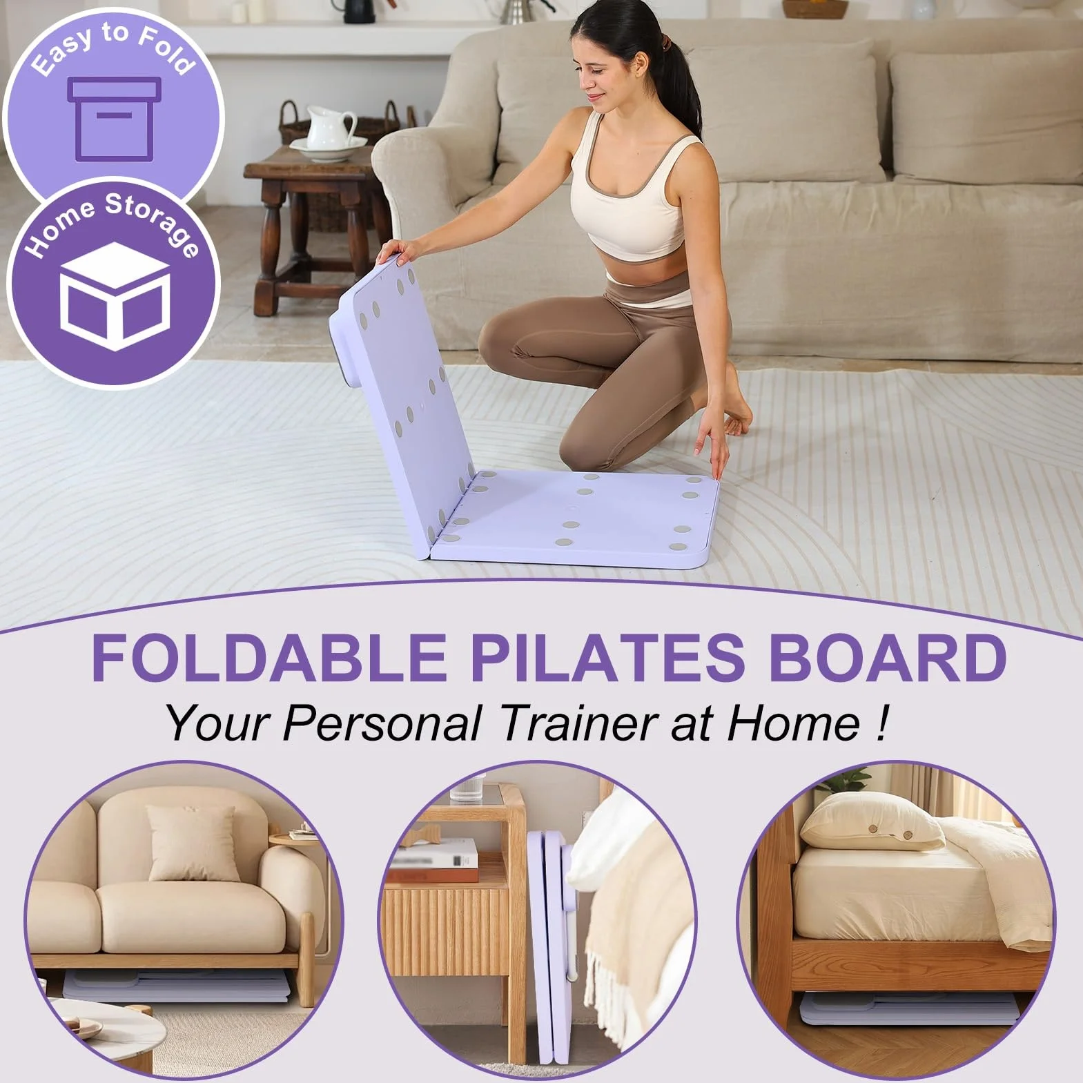 Pilates Reformer Machine Multifonction Planche Fitness 2025