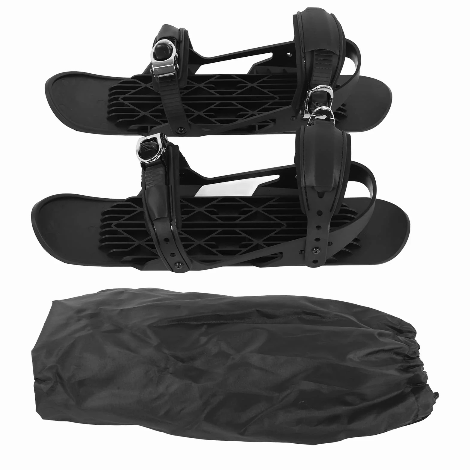 Mini Patins de Ski, Chaussures de Skateboard Courtes, Fixations de Lames de Neige pour Les Sports de Plein Air d'hiver
