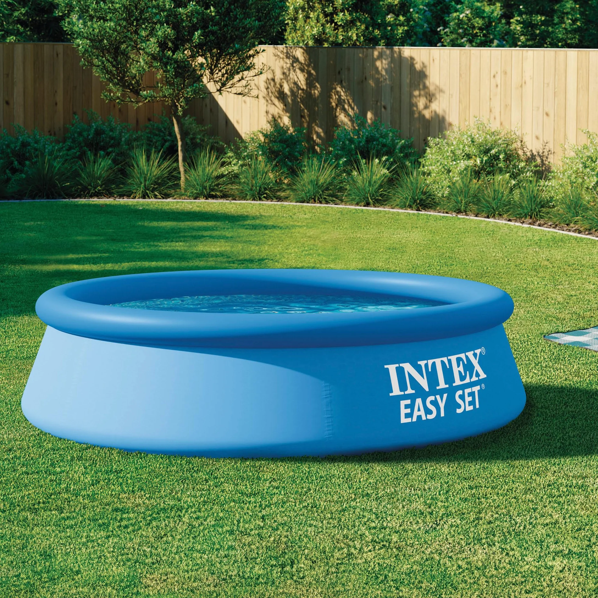 Intex piscinette easy set autoportante 2,44 x 0,61m