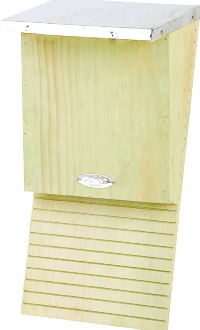 Nichoir pour Chauve-Souris en Bois et Métal 16x19x39cm