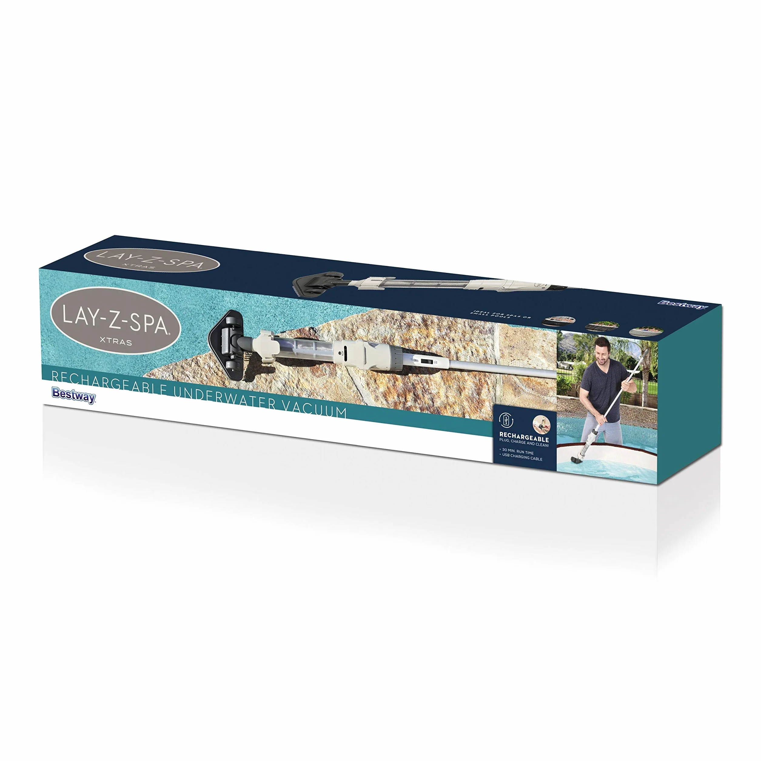 Bestway Lay-Z-Spa Rechargeable Underwater Vacuum