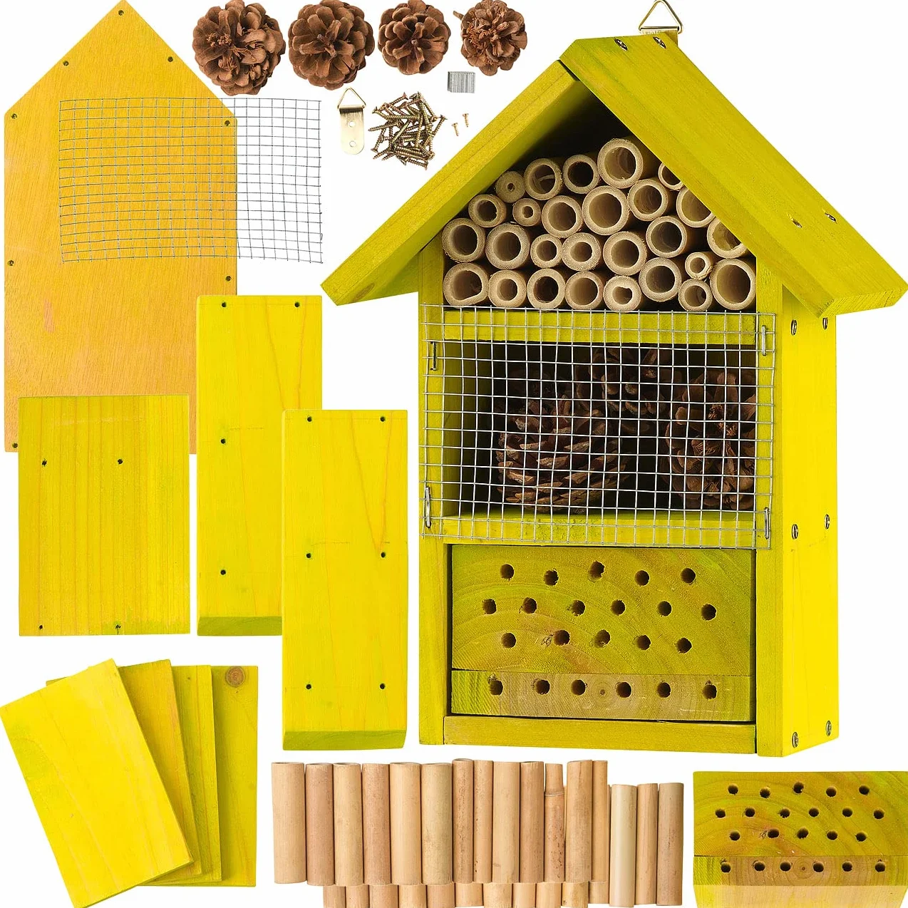 Royal Gardineer 2 hôtels à insectes en kit