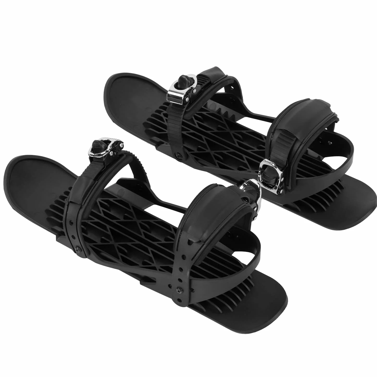 Mini Patins de Ski, Chaussures de Skateboard Courtes, Fixations de Lames de Neige pour Les Sports de Plein Air d'hiver