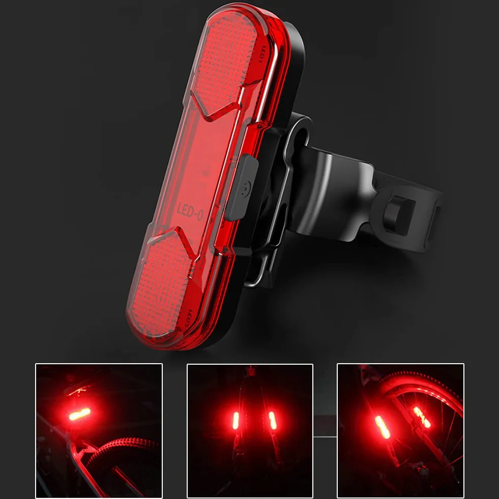 Feu Arrière,Feu Arrière VTT,Feux Arrière,Lampe Vélo,Feux Arrière LED,Lampe Vélos Arrière,Lumiere Vélos,for Vélo,Sac à Dos