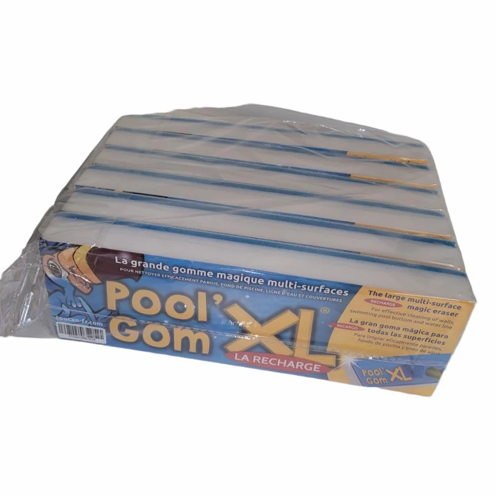 Lot de 6 recharges Pool Gom XL pour Tête de Balais TOUCAN