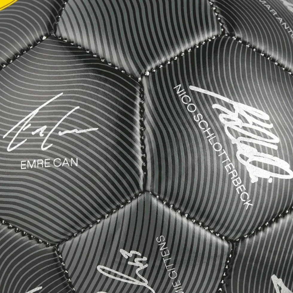 Borussia Dortmund Ballon de Signature BVB 2024/25, Jaune, Taille 5