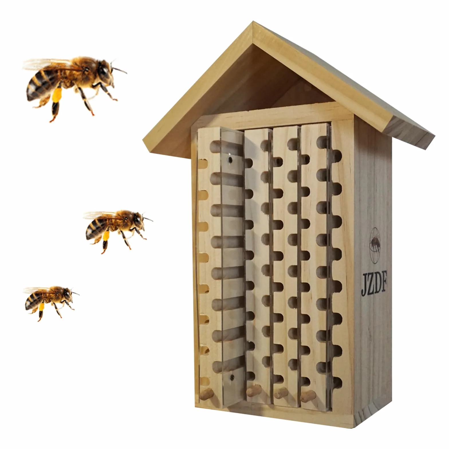 Maison pour abeilles Mason - Hôtel à insectes - Maison de charpentier pour le jardin
