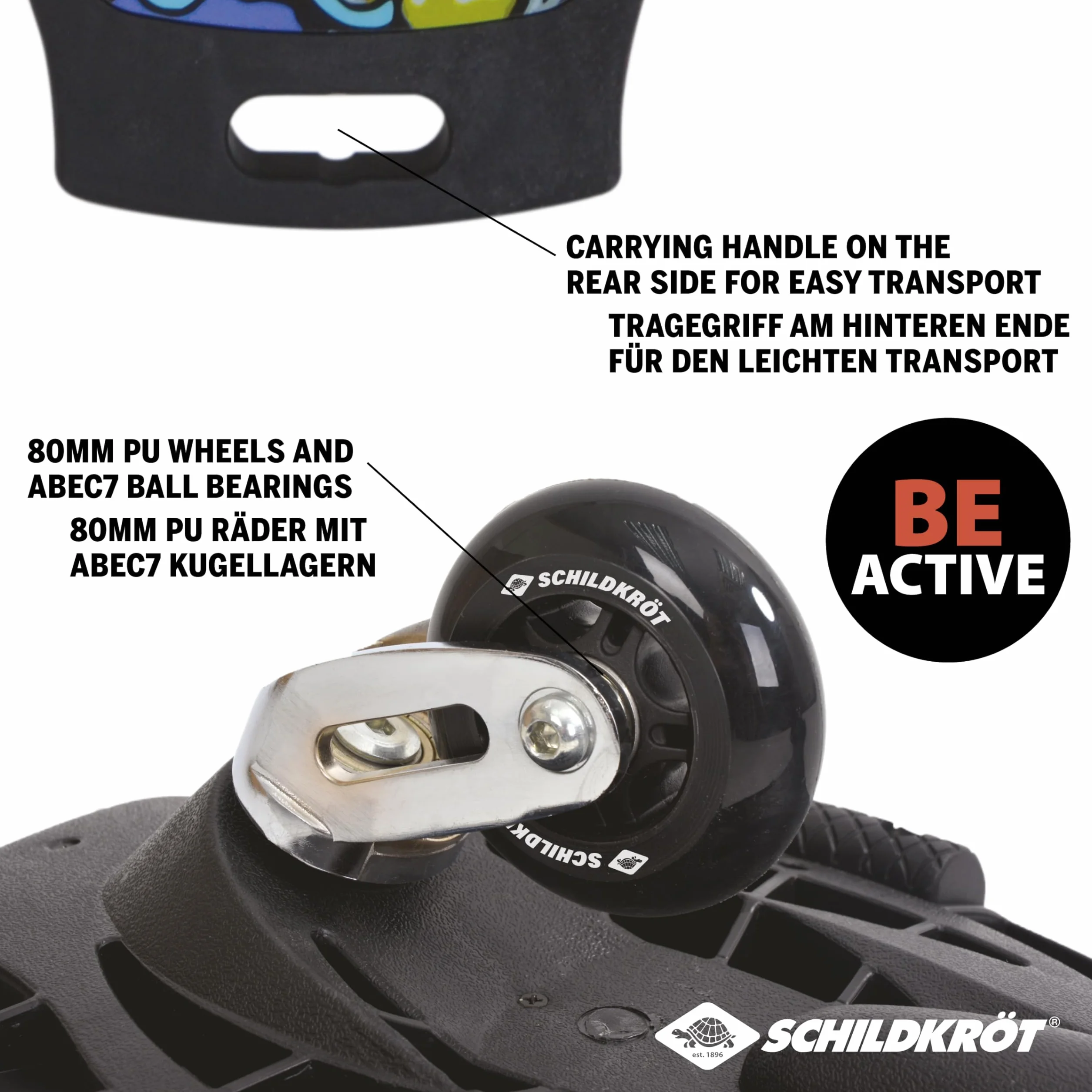 Schildkröt Waveboard Good Vibes, Léger et Maniable, Grande Plateau avec Boutons Antidérapants