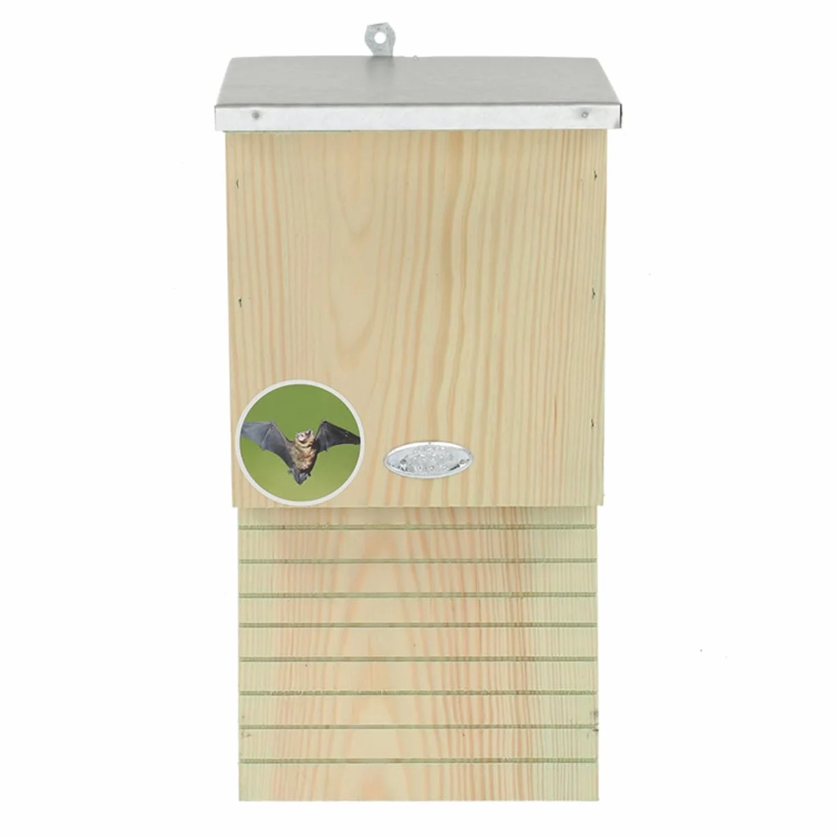 Esschert Design Boîte à Chauve-Souris en Bois Naturel 39 x 18 x 17 cm